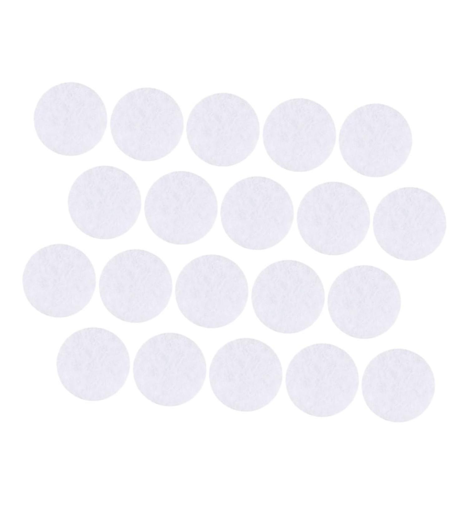 minkissy 3 Round Filter Cotton Air Supplies White 1.6x0.1cm White - Buy Online on GoSupps.com