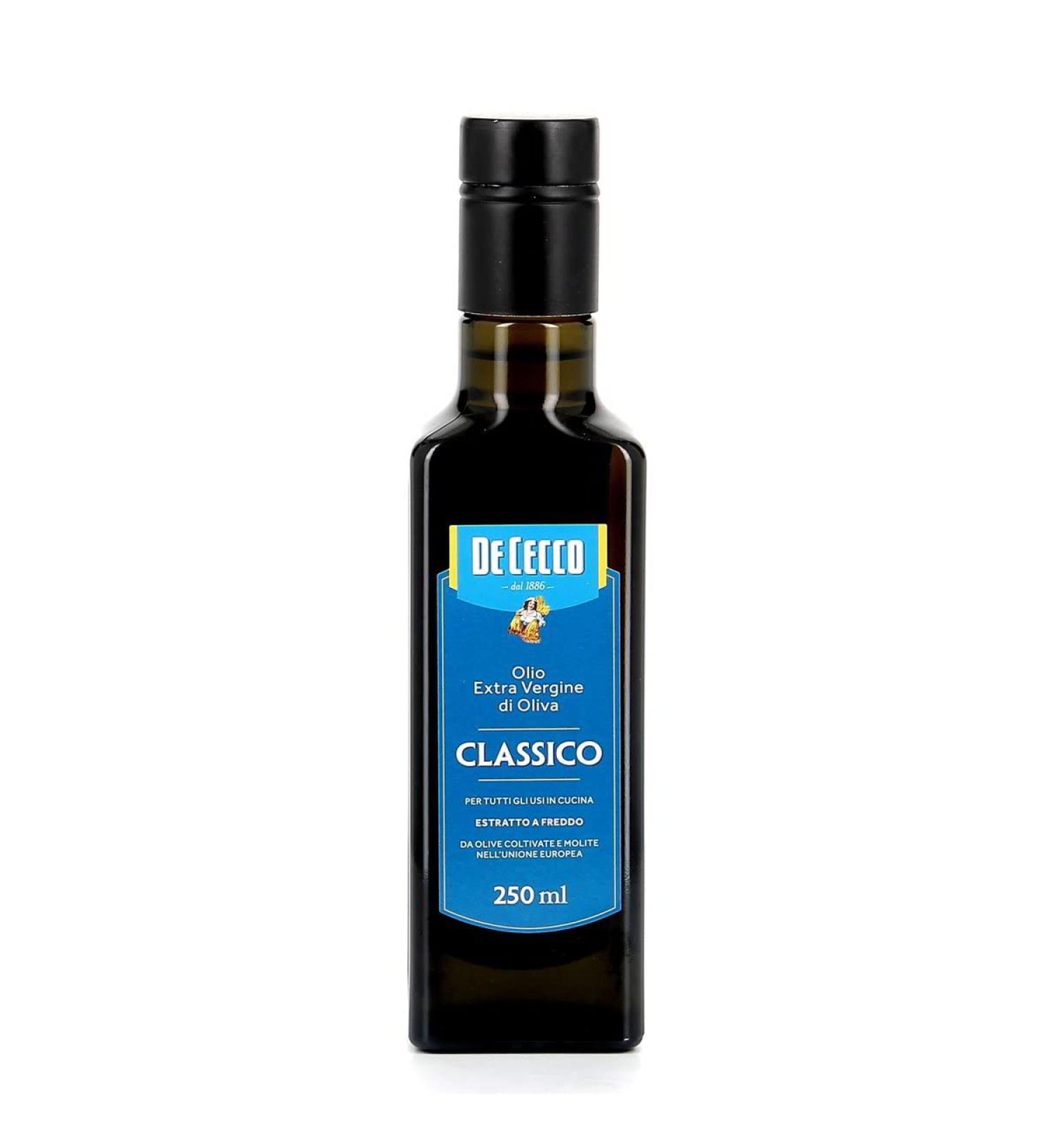  De Cecco De Cecco Classico Natives Lot de 6 flacons d'huile d'olive extra vergine de 250 ml - Buy Online on GoSupps.com