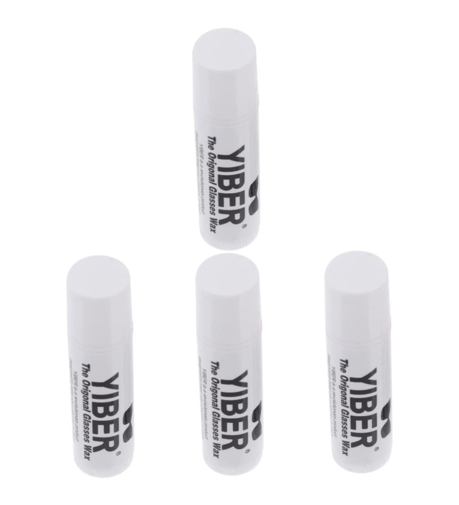 Frcolor Anti-Slip Wax for Glasses - 4 Pack Invisible Nose Grip & Glide Enhancer for Reading Glasses - Improve Comfort & Stability - Buy Online on GoSupps.com