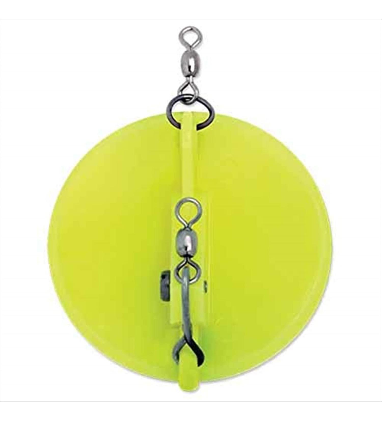 3 Dipsy Diver (Magnum) Chartreuse/White Bottom