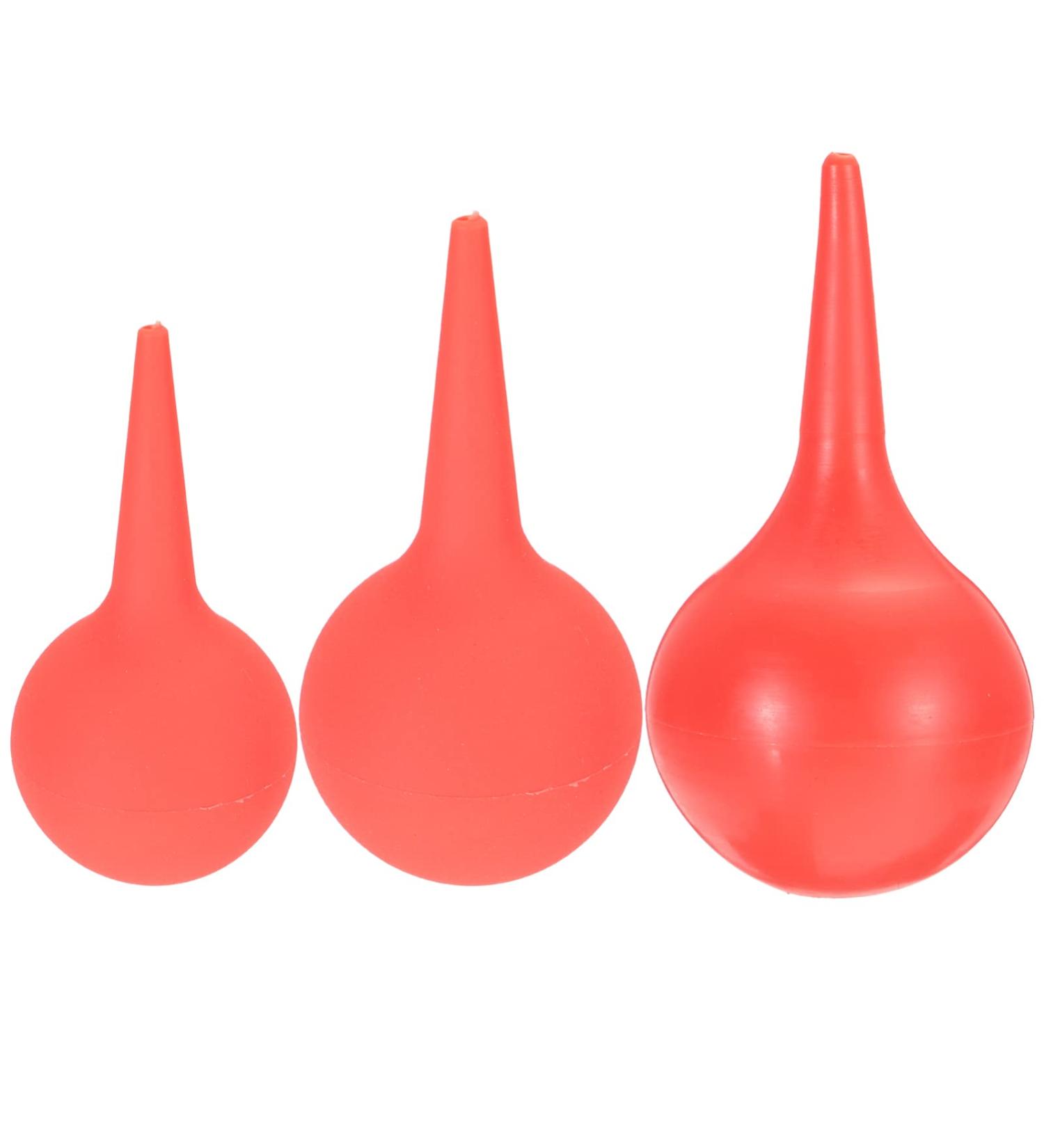 Healeved 6pcs Rubber Suction Bulb Set - Ear Syringe & Cleaner Kit - Buy Online on GoSupps.com