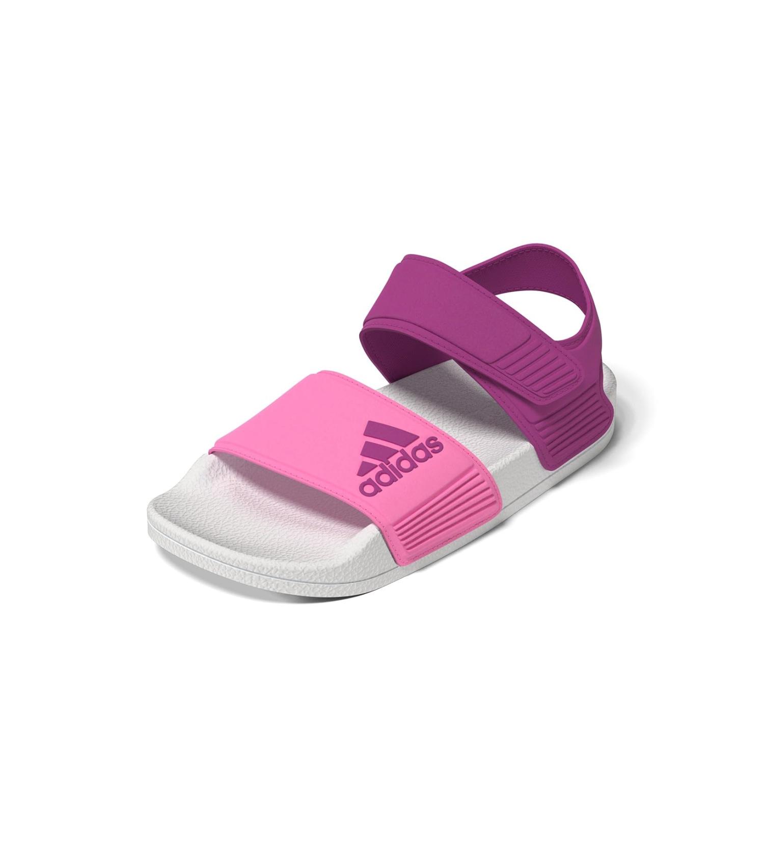 Buy adidas Unisex Kids Adilette Sandals - Lucid Fuchsia Beam Pink Pulse Mint 39 1/3 EU | International Shipping Available - Buy Online on GoSupps.com