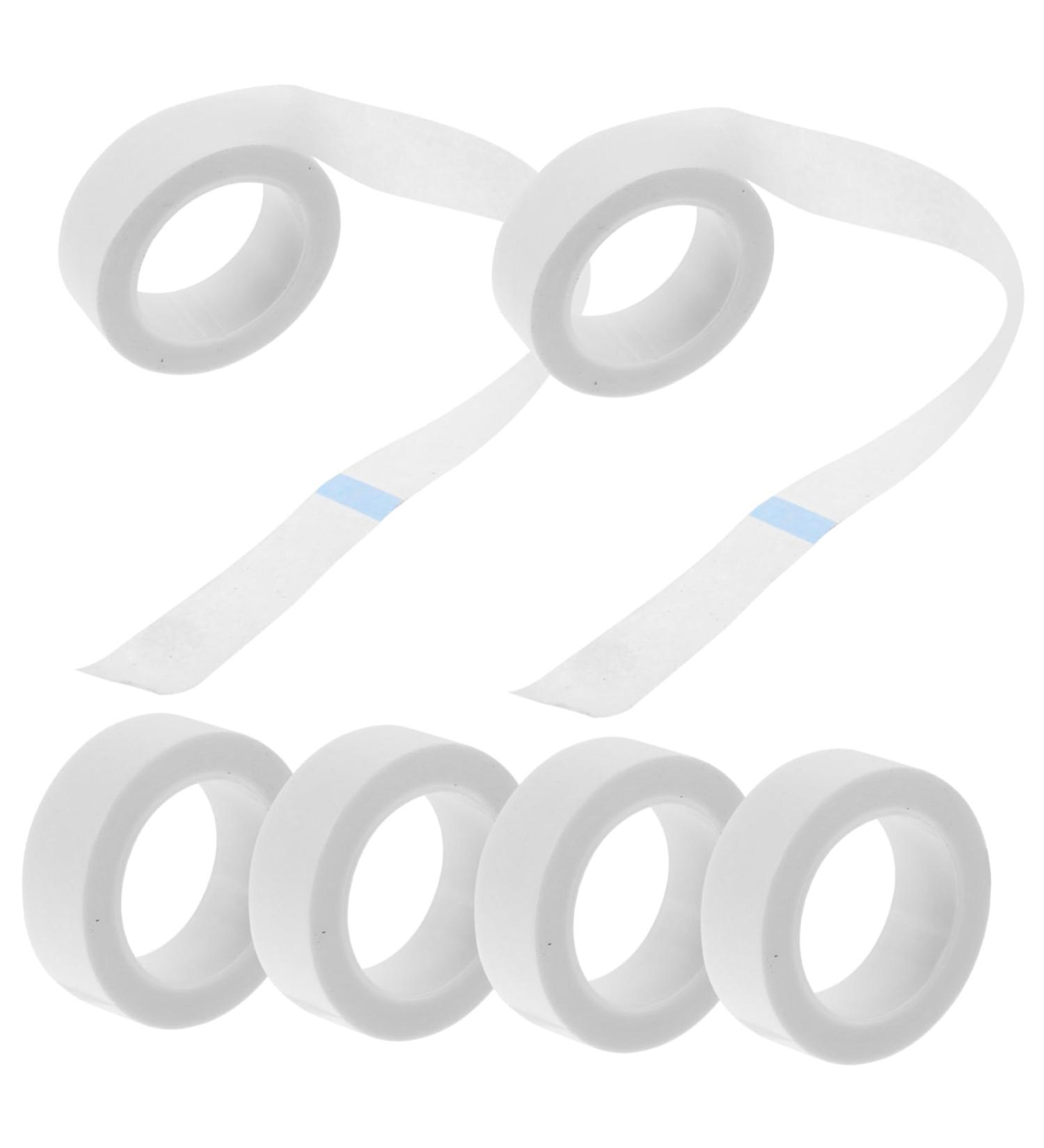 Angoily 6 Rolls eyelash tape Auxiliary dedicated eye makeup tape Tape adhesive tape eyelash tape roll lash tapes for women women lash tape white Fake eyelashes eyes - Buy Online on GoSupps.com