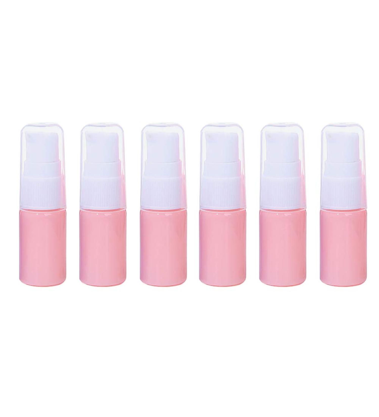 6 Pcs 10ml Empty Refillable Cream Lotion Pump Bottles Portable Travel Cosmetic Bottles with White Press Pump Head for Storing Emulsion Shampoo Etc Blue P 10ml/0.3oz - Buy Online on GoSupps.com