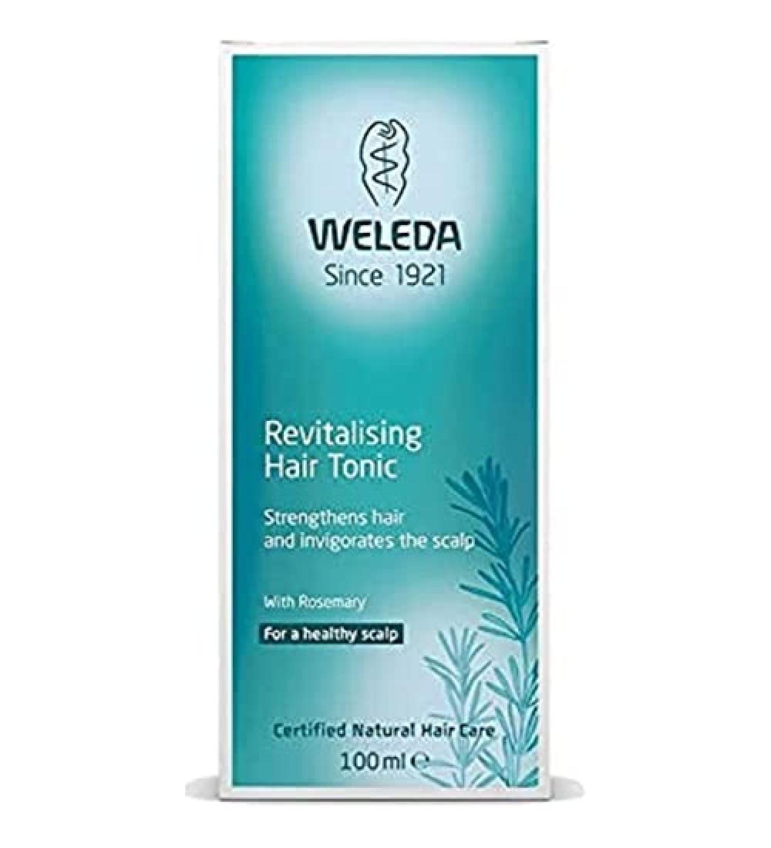 WELEDA invigorating hair tonic natural cosmetics hair tonics to avoid hair loss and promotion of hair growth care for strong hair and a healthy scalp (1 x 100 ml)