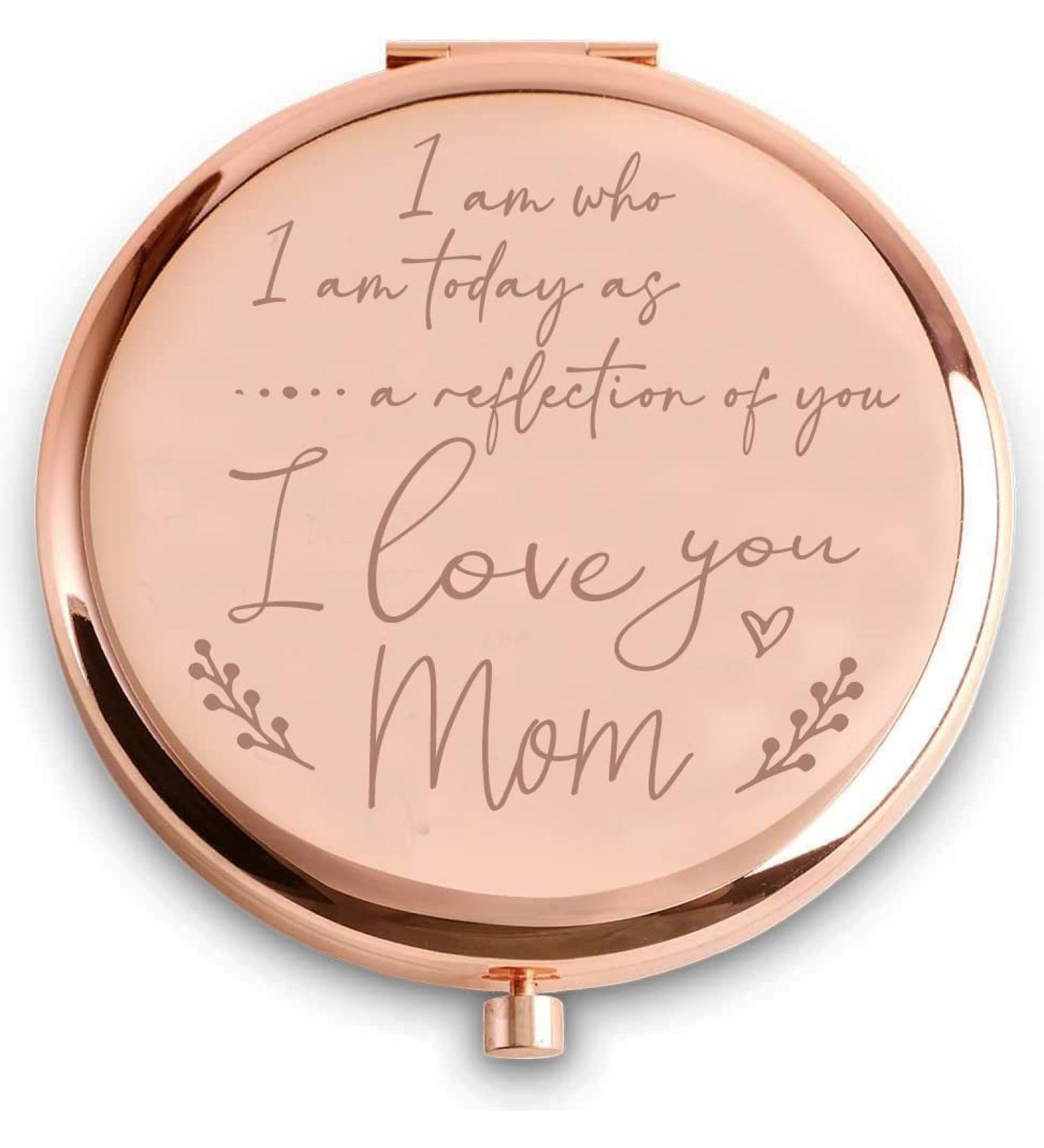 OVENKEI Mom Compact Mirror - Perfect Valentines Day & Birthday Gift from Daughter - Buy Online on GoSupps.com