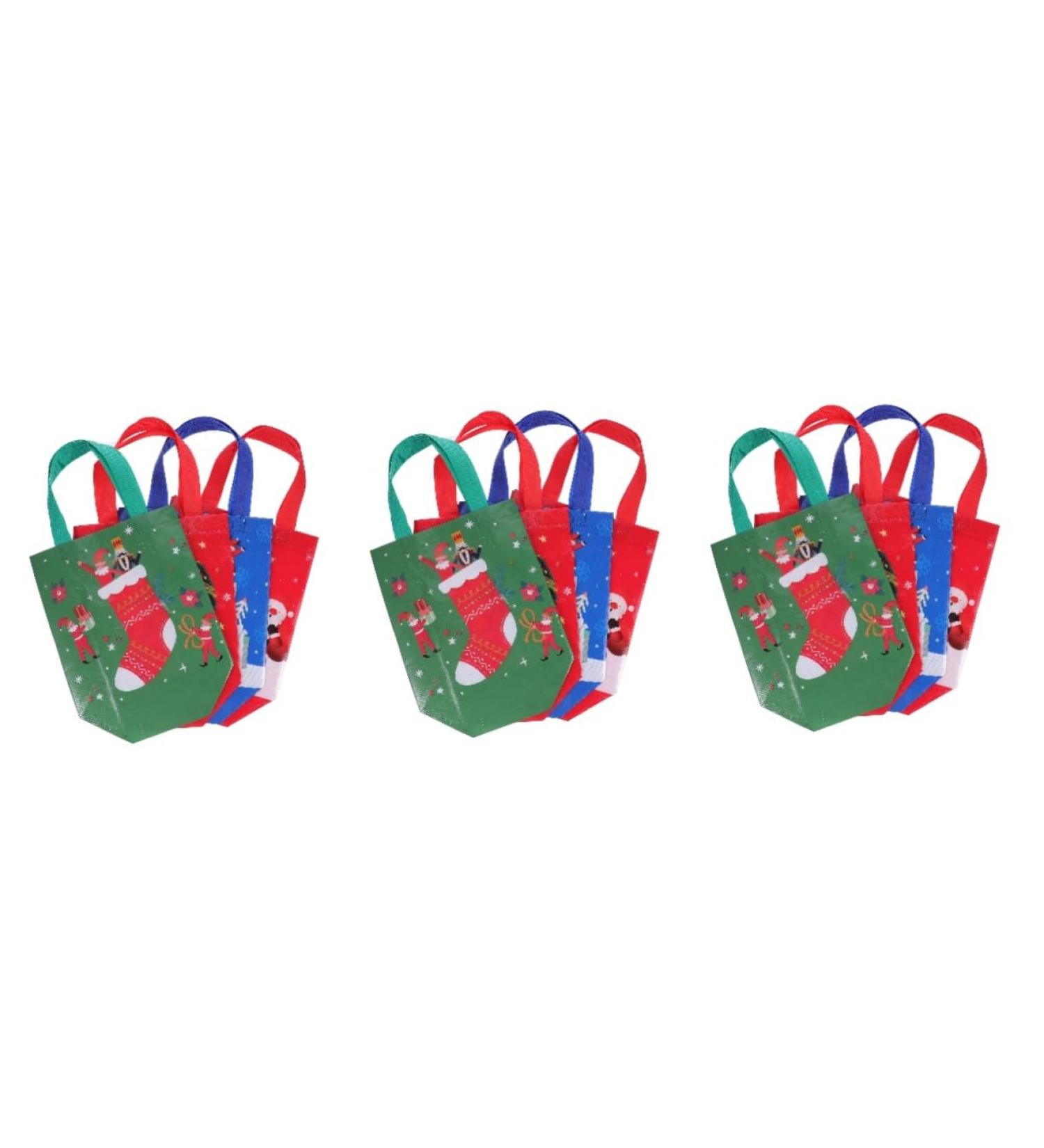 LALAFINA 36 Pcs Christmas Non-woven Candy Winter Holiday Bag Christmas Bag Lamination Non-woven Bags - Buy Online on GoSupps.com