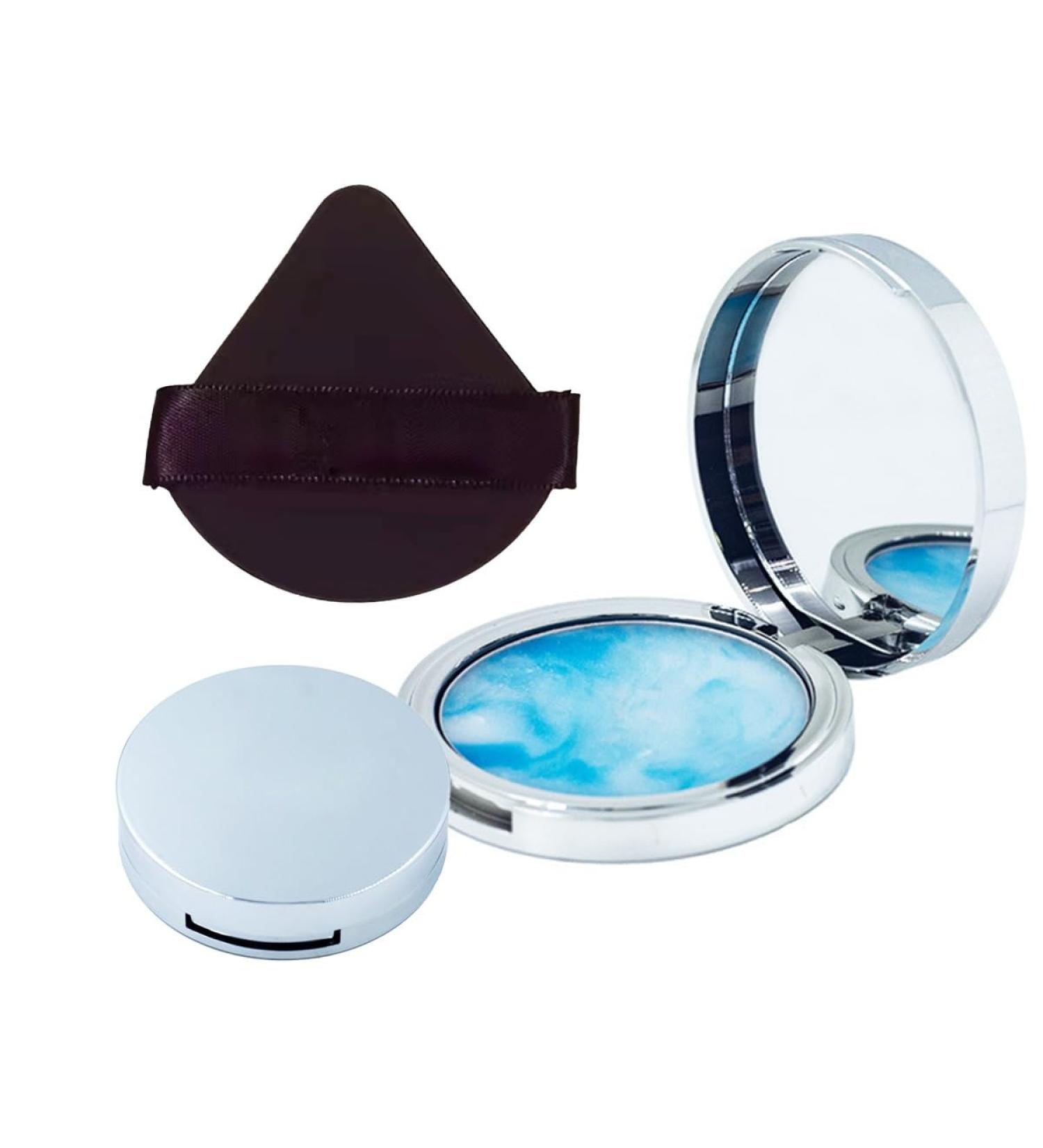 Lavender Matte Powder Lavender Matte Powder Oil Control Jelly Pressed Powder Makeup Setting Powder for Face Silky Blur Oil Control Long Lasting Makeup - Buy Online on GoSupps.com