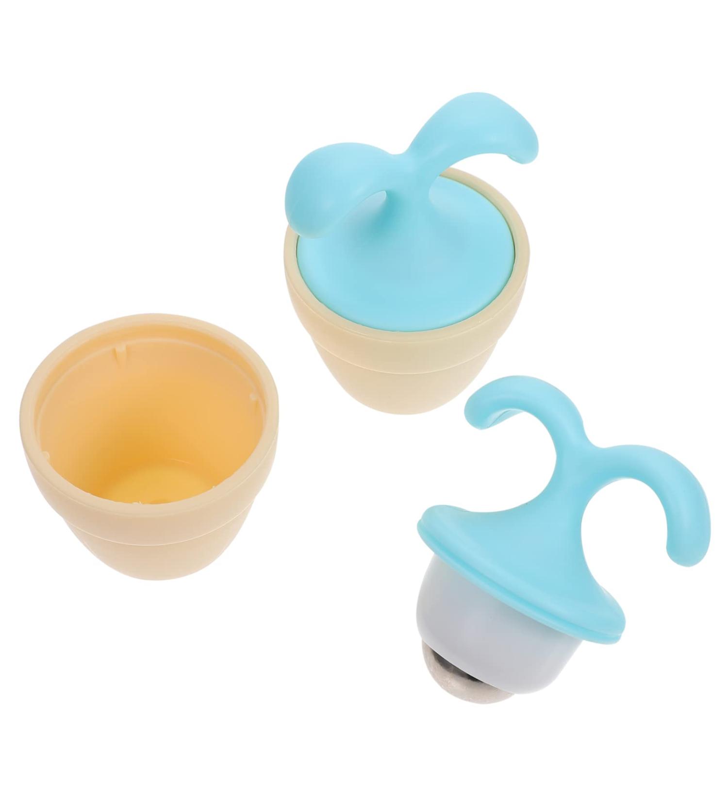 Buy Cabilock 2 STK Roller Ball Massage Device - Portable Manual Massager for Deep Muscle Relief | Ideal Hand & Calf Roller | 6.5x5cm Blue - Buy Online on GoSupps.com