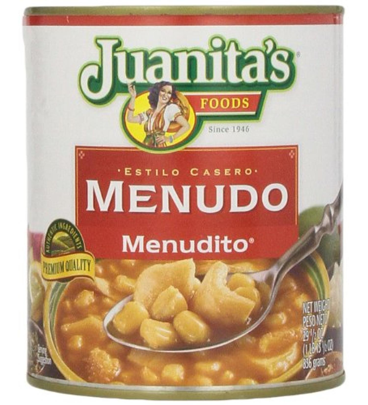Juanita's Menudo 177-Ounce (29.5 oz each) Pack of 6 - Authentic Mexican Hominy and Tripe Soup - Buy Online on GoSupps.com