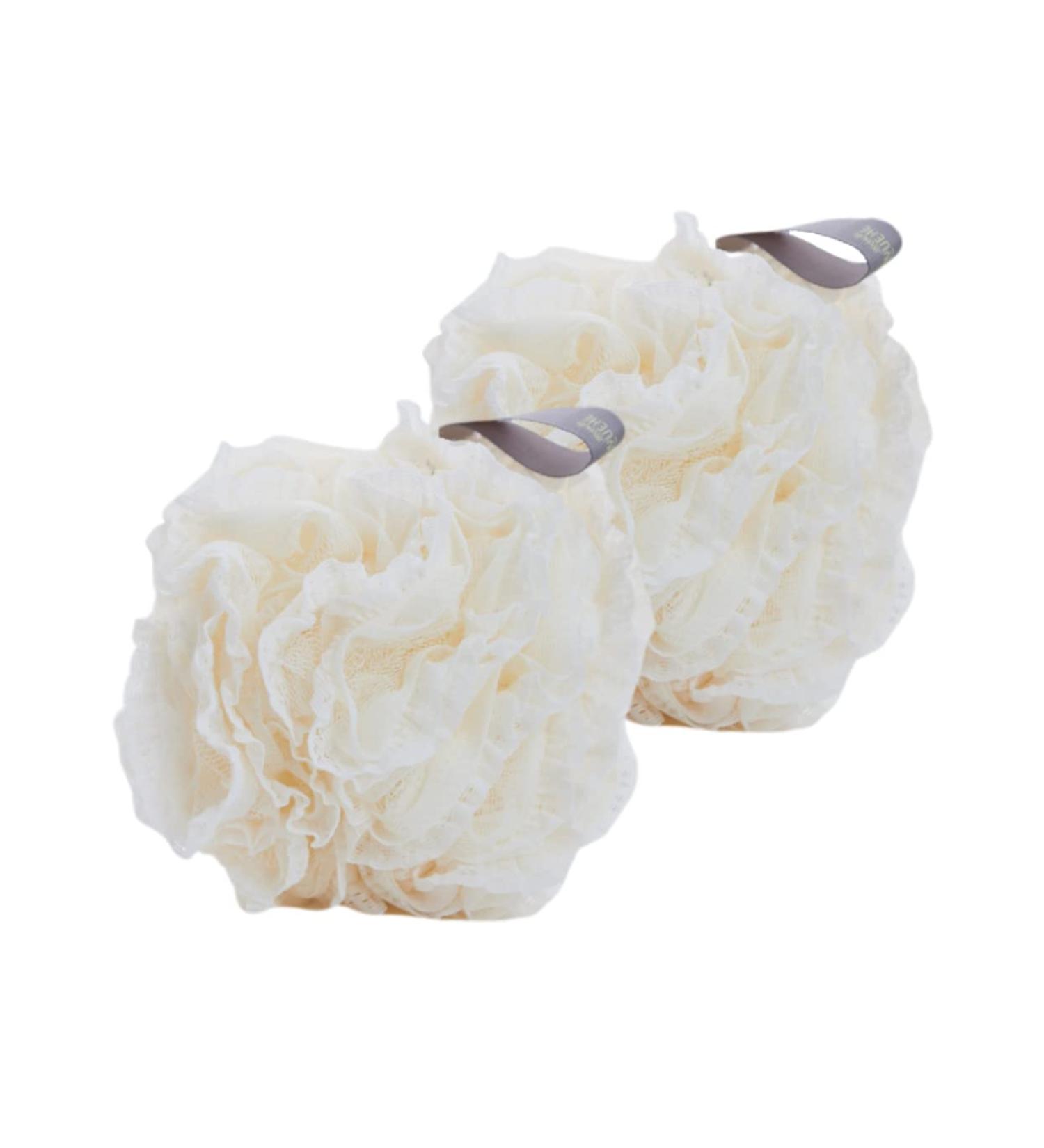 Didiseaon Body Loofah Bathing Sponge Lace Gloves Exfoliating Sponge Bath Shower Loofah Sponge Shower Scrunchie Bath Loofahs Loofah Brush Body Puff Powder Puff Girl Refined White - Buy Online on GoSupps.com