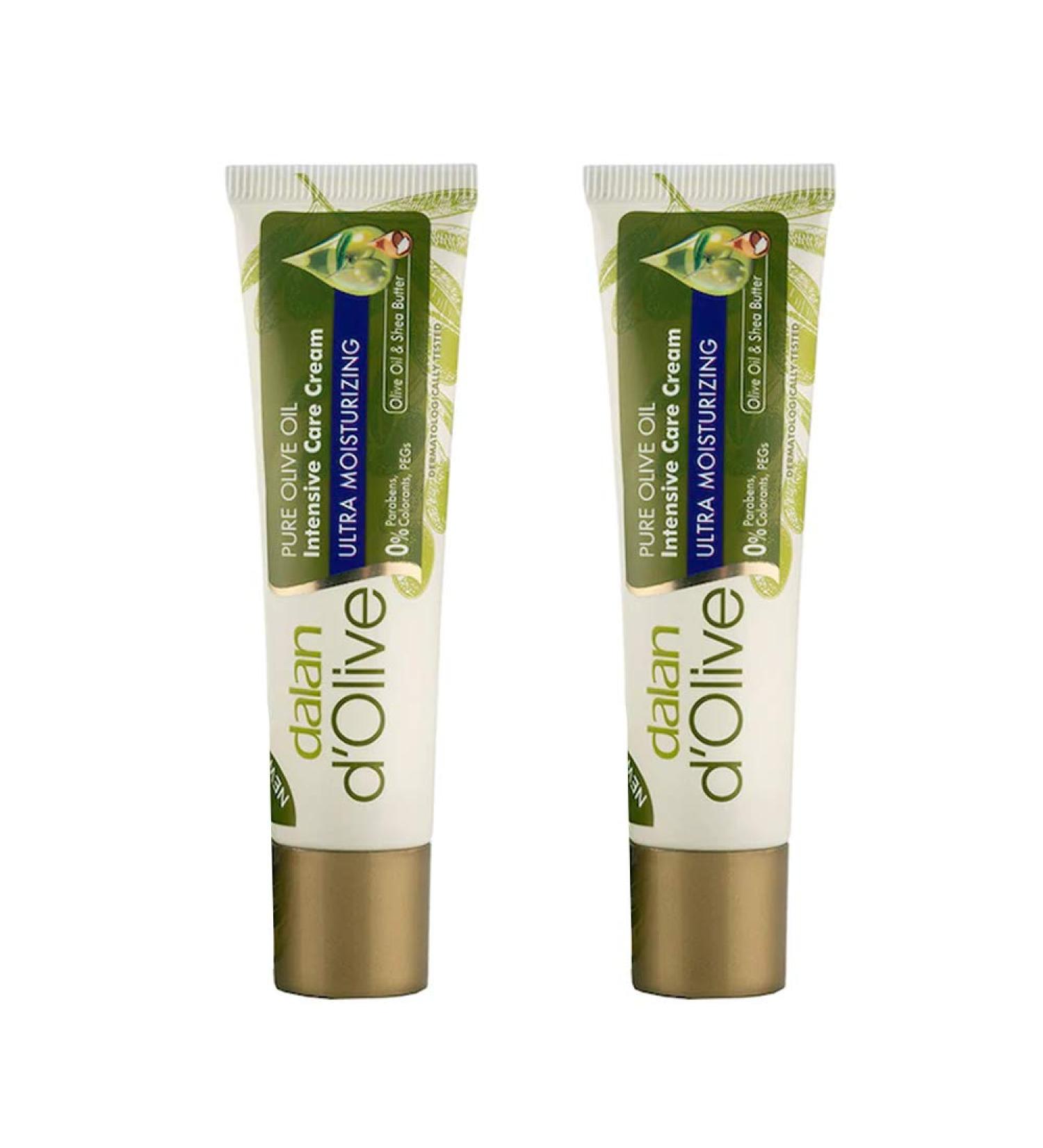 Dalan D'Olive Olive Oil Hand & Body Moisturizer (Intensive) 20ml - Pack of two (1 pack)