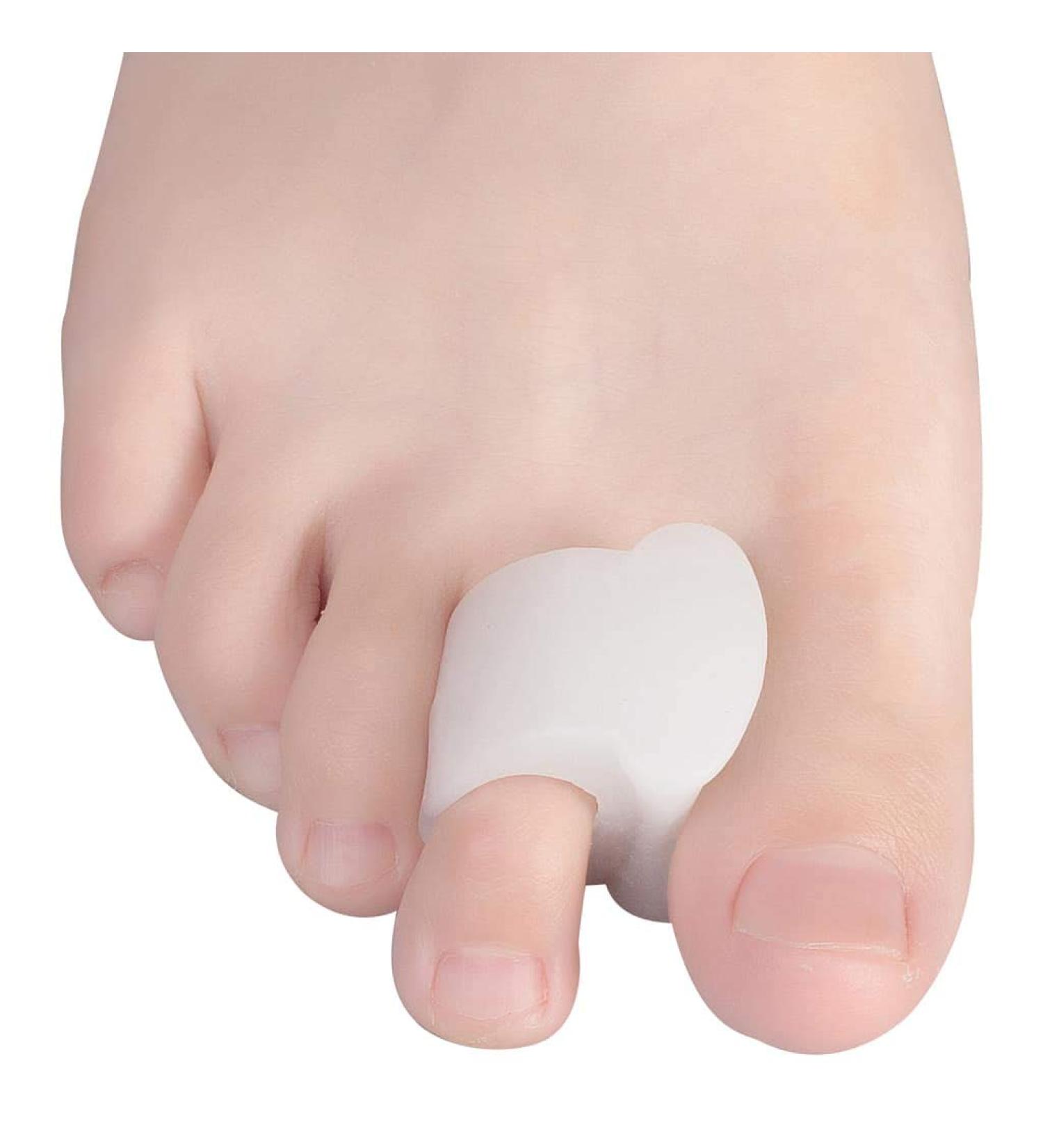 Active 365 Toe Separators for Bunions & Hammer Toes | Gel Toe Spacers & Straightener Splints - Large White | 4 Pieces - Buy Online on GoSupps.com