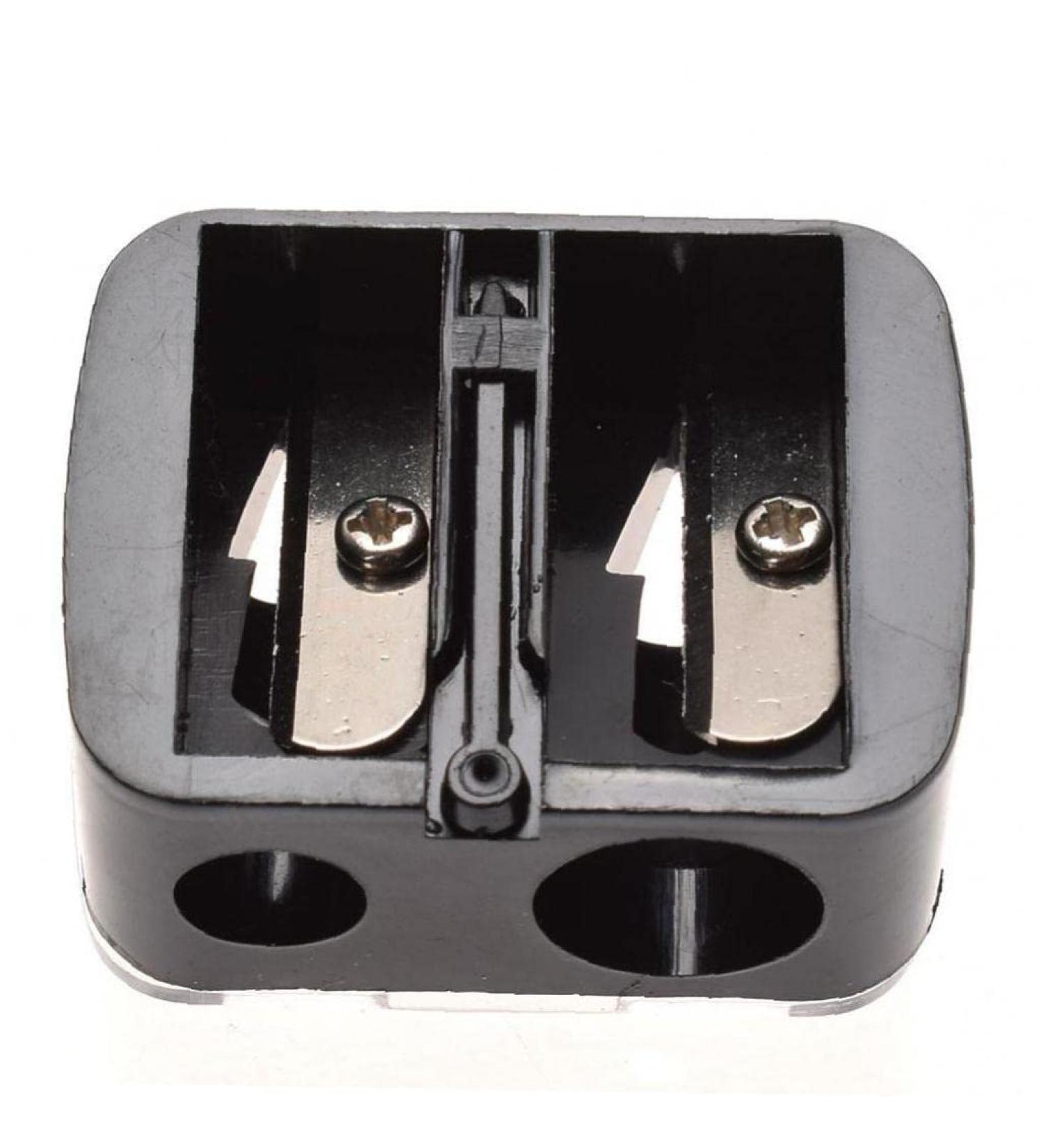Danlai Cosmetic Pencil Sharpener | Precision 2-Hole Eye Makeup Sharpener for Eyebrow Lipstick Eyeliner - International Shipping Available - Buy Online on GoSupps.com