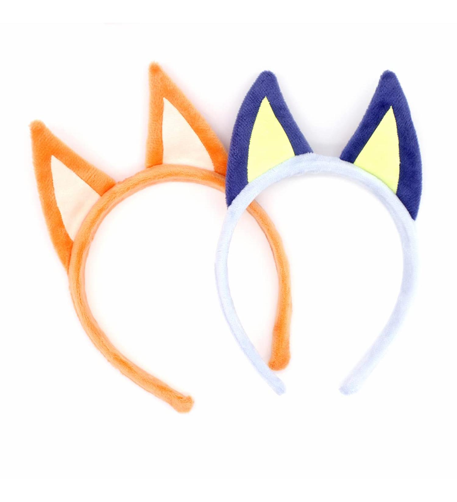 Jing Xin Dog Ears Headbands - 2 PCS Halloween Cosplay Costume Accessories for Kids & Adults - Buy Online on GoSupps.com