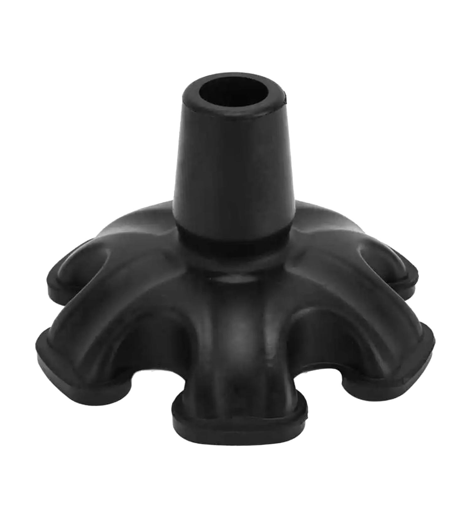 Walking Stick Rubber Tips Cane Tips Walking Stick Rubber Ends Rubber Ferrule for Walking Sticks Stable 6 Point Non-Slip Cane Tip Heavy Duty Crutch Pads (1) - Buy Online on GoSupps.com