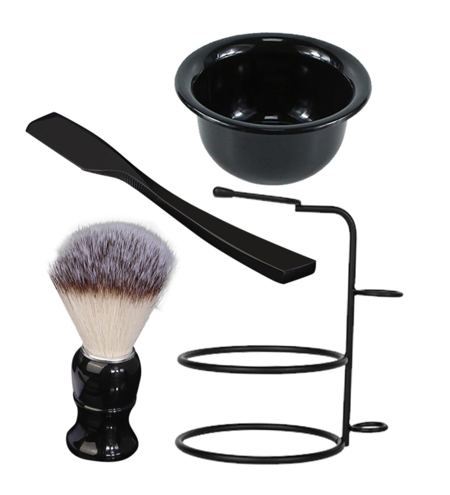 Frcolor Reusable Manual Shaving Brush Set for Men | Eco-Friendly Razor Accessories - Buy Online on GoSupps.com