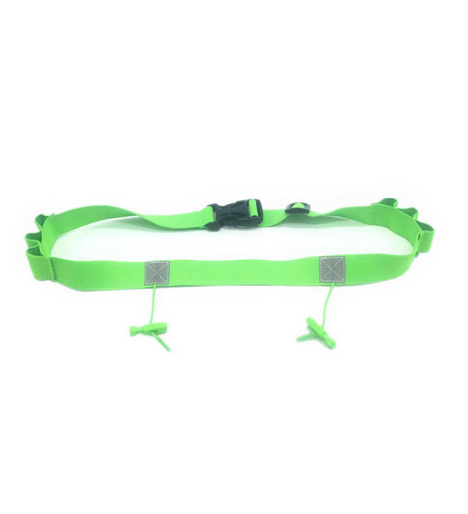 Reflective Gel Strip Running Number Belt - Best for Cycling & Running | International Shipping - Buy Online on GoSupps.com