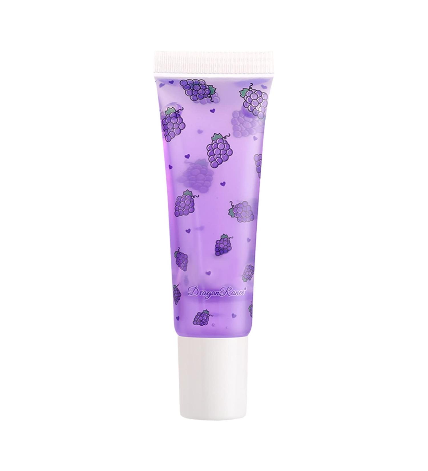Buy Moisturizing Lip Oil Balm - Long-Lasting Fruity Clear Lip Gloss for Women Men & Children - 5ml Grape - Buy Online on GoSupps.com
