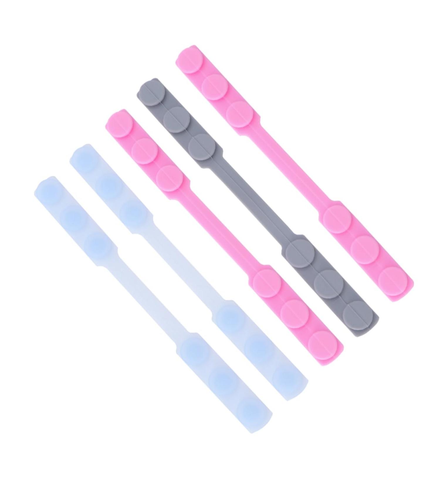 Buy Solustre Ear Hooks (5 Pack) - Adjustable Mask Extenders for Comfort & Hearing Protection | Anti-Slip Decubitus Mask Extensions - Buy Online on GoSupps.com