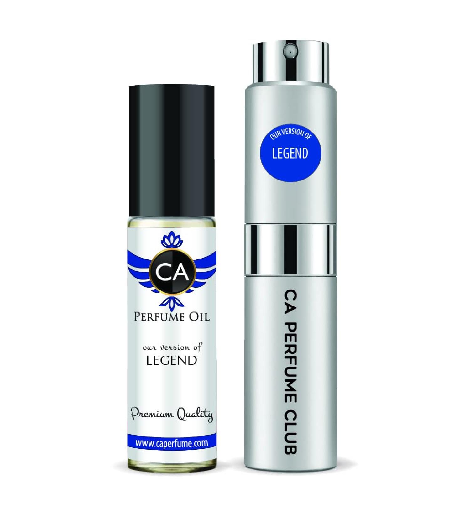 CA Perfume Duo Impression of Blanc Legend For Men Eau de Parfum Refillable Atomizer Sprayer + Fragrance Body Oil Long Lasting Sample Travel Size Roll-On Bottle 0.27 Fl Oz+0.33 Fl Oz - Buy Online on GoSupps.com
