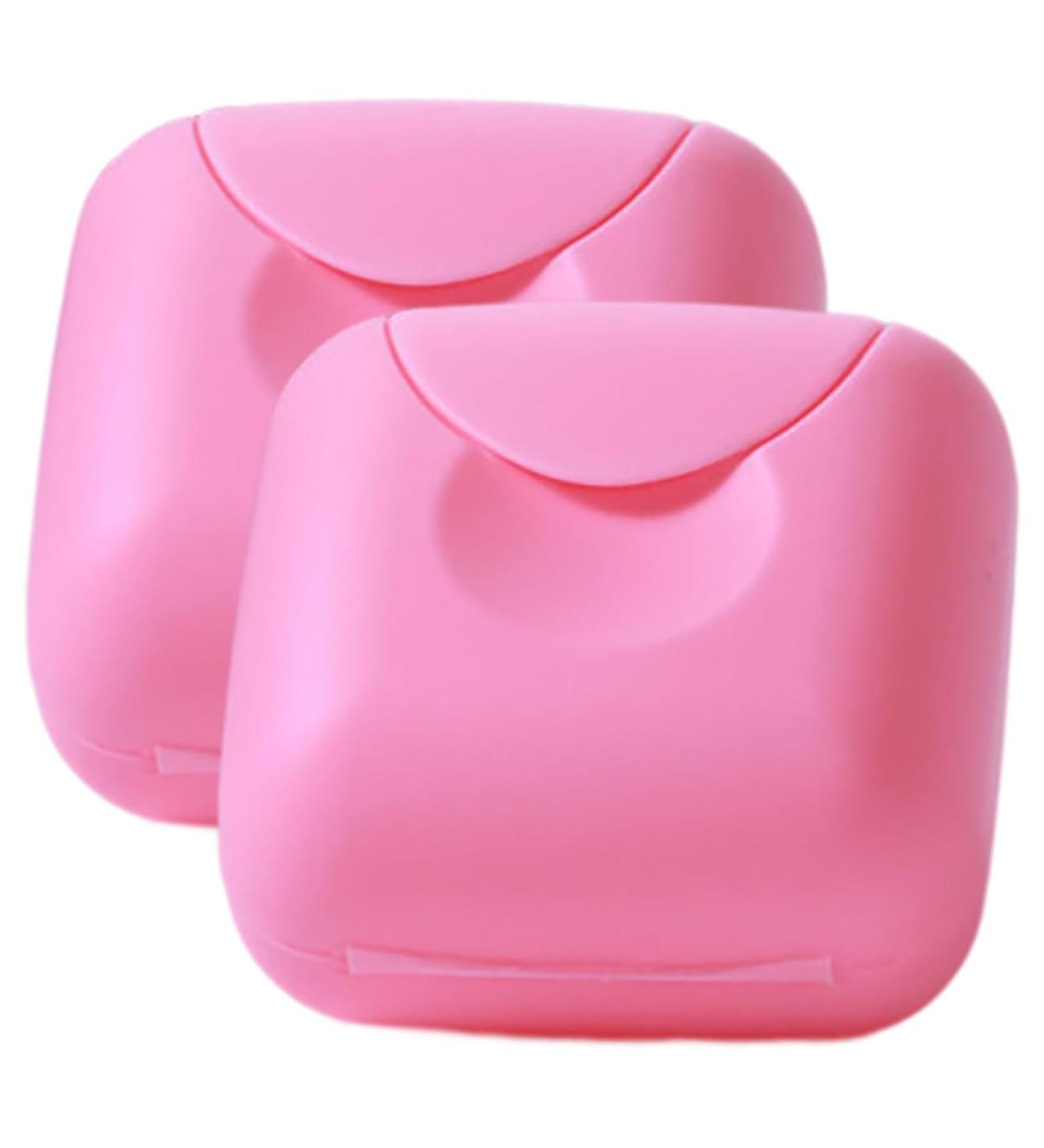 Buy Gleavi 4-Piece Menstrual Cup Storage SBOX | Foldable Tampon Holder & Care Supply Bag | Portable CD Plastic Solution for Travel - Buy Online on GoSupps.com