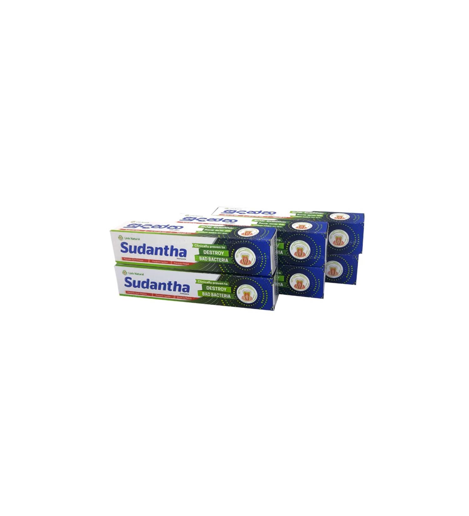 Homeopathic Herbal Toothpaste for Total Oral Protection - 80g x 6 | Natural Dental Care Solution - Buy Online on GoSupps.com
