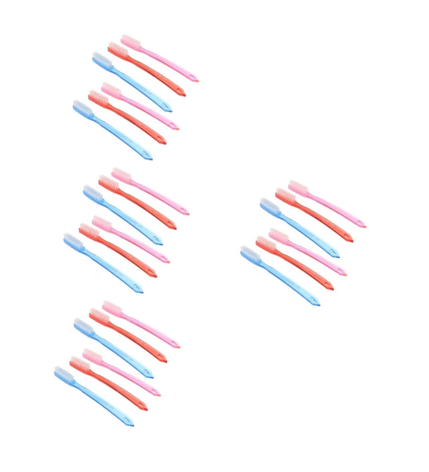 Buy Minkissy 24 STK Premium Adult Toothbrush - Hard Bristles Plastic Design VIP Quality - International Shipping Available - Buy Online on GoSupps.com