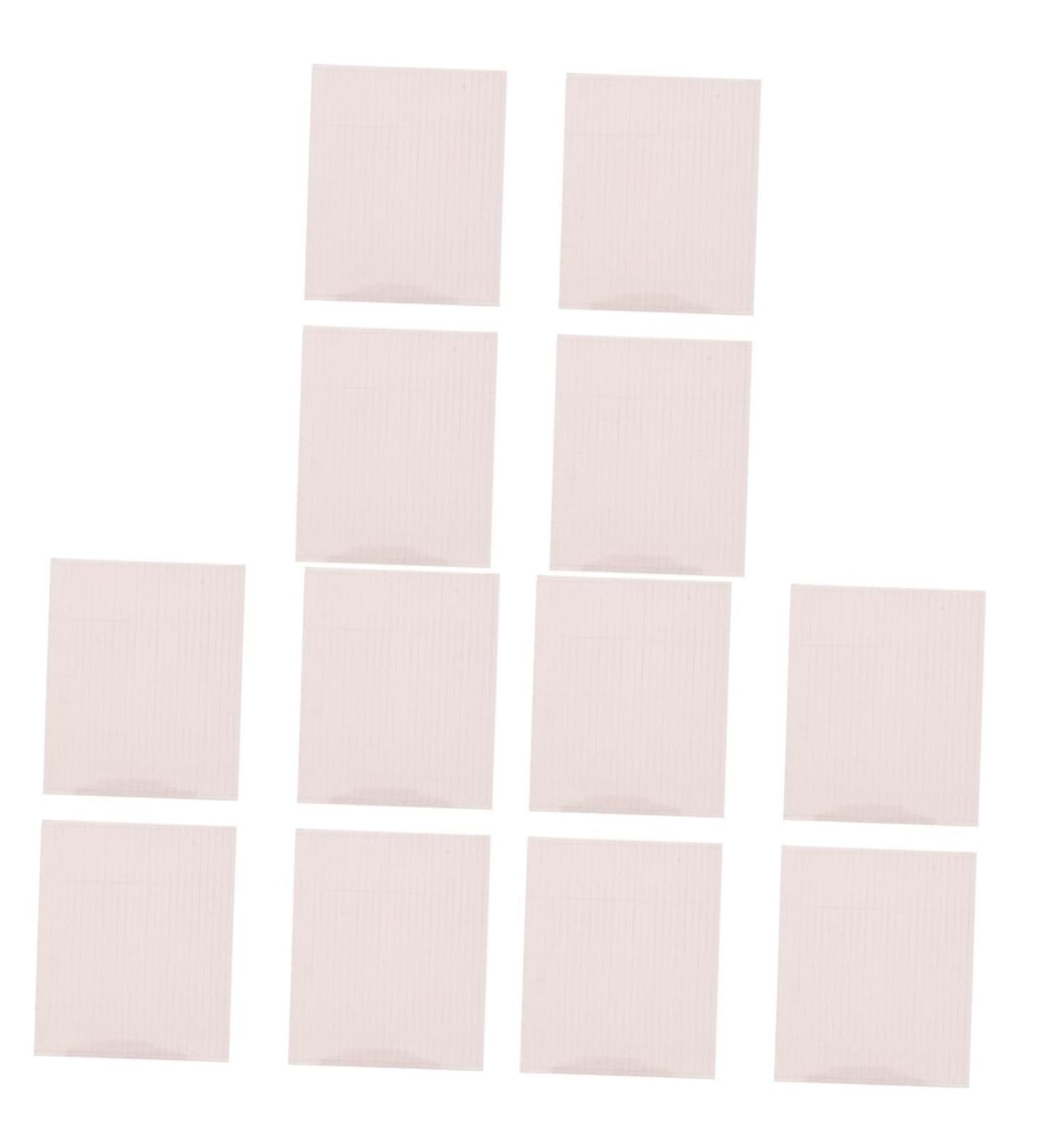 minkissy 12 Sheets Tape Eyelid Stickers Double Eyelid Sticker Pink Invisible Fiber Strip - Buy Online on GoSupps.com