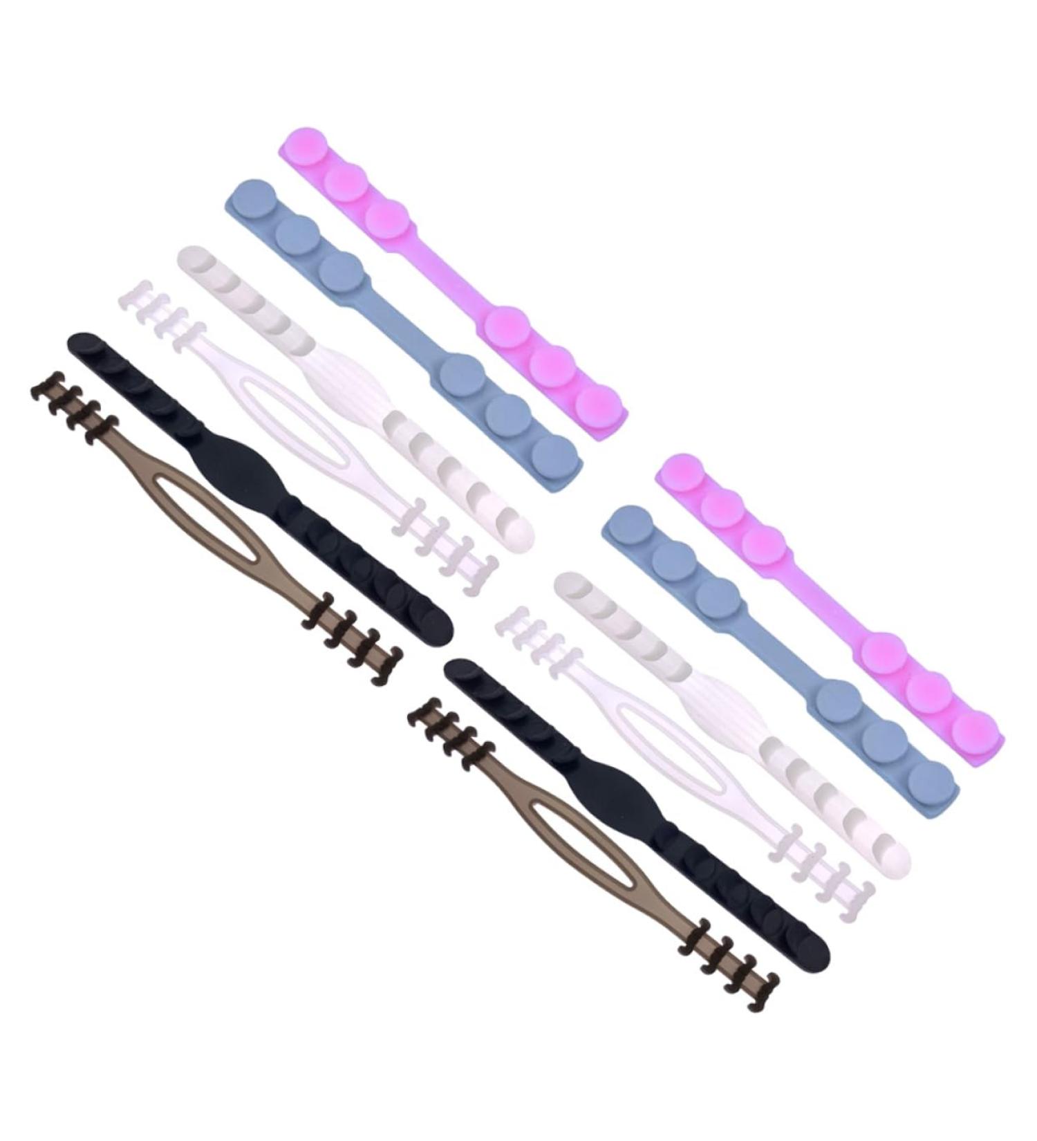 Beaupretty 12-Pack Rope Buckle for Mask Extension | Facial Mask Lanyard & Ear Hooks - International Shipping Available - Buy Online on GoSupps.com