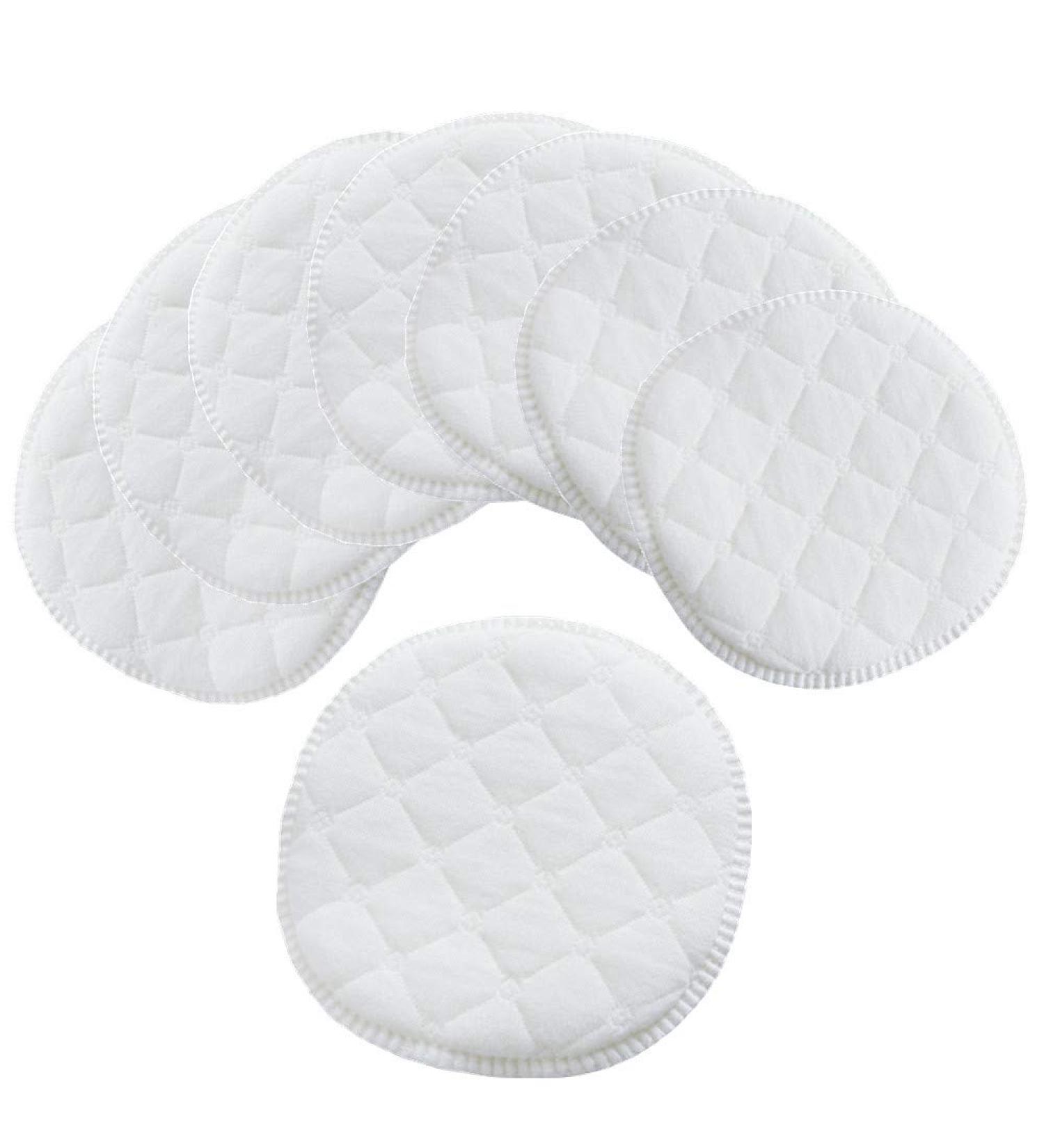 Organic Bamboo Nursing Breast Pads - 20 Pcs, Washable & Reusable | Highly Absorbent & Hypoallergenic Nipple Covers for Breastfeeding - Buy Online on GoSupps.com