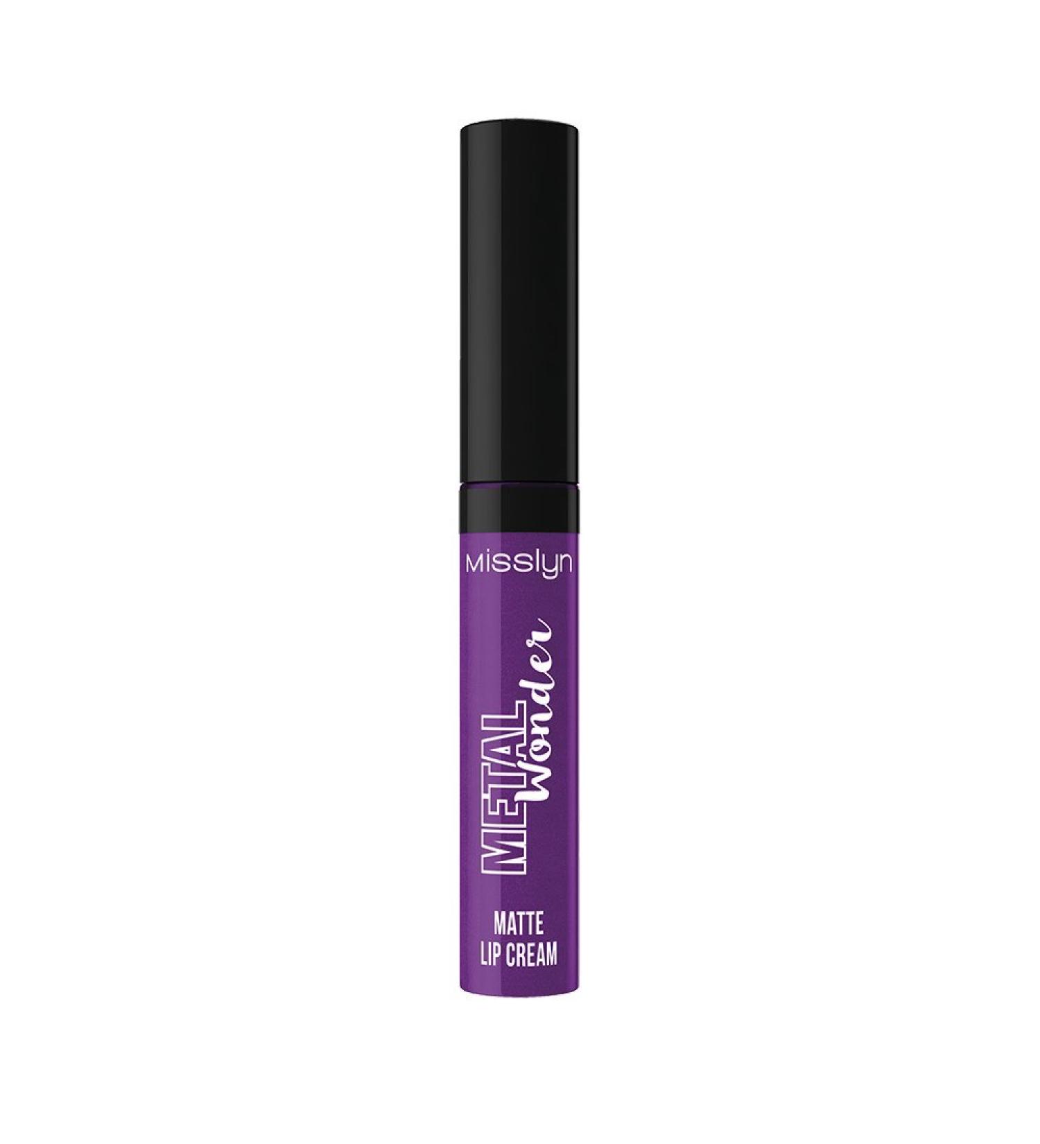 Misslyn Metal Wonder Matte Lip Cream No.20 dark fairy 3.5 g
