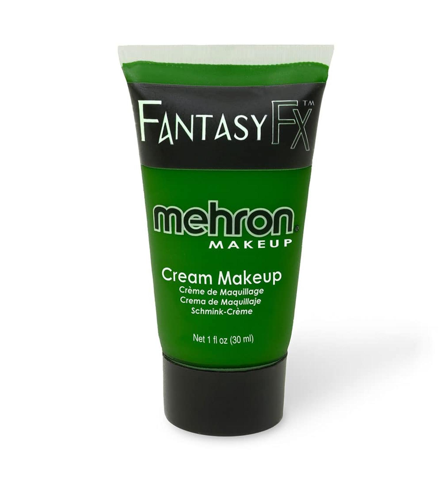 Mehron Fantasy FX Kelly Green - High-Quality Face and Body Paint for Creative Looks | International Shipping Available - Buy Online on GoSupps.com