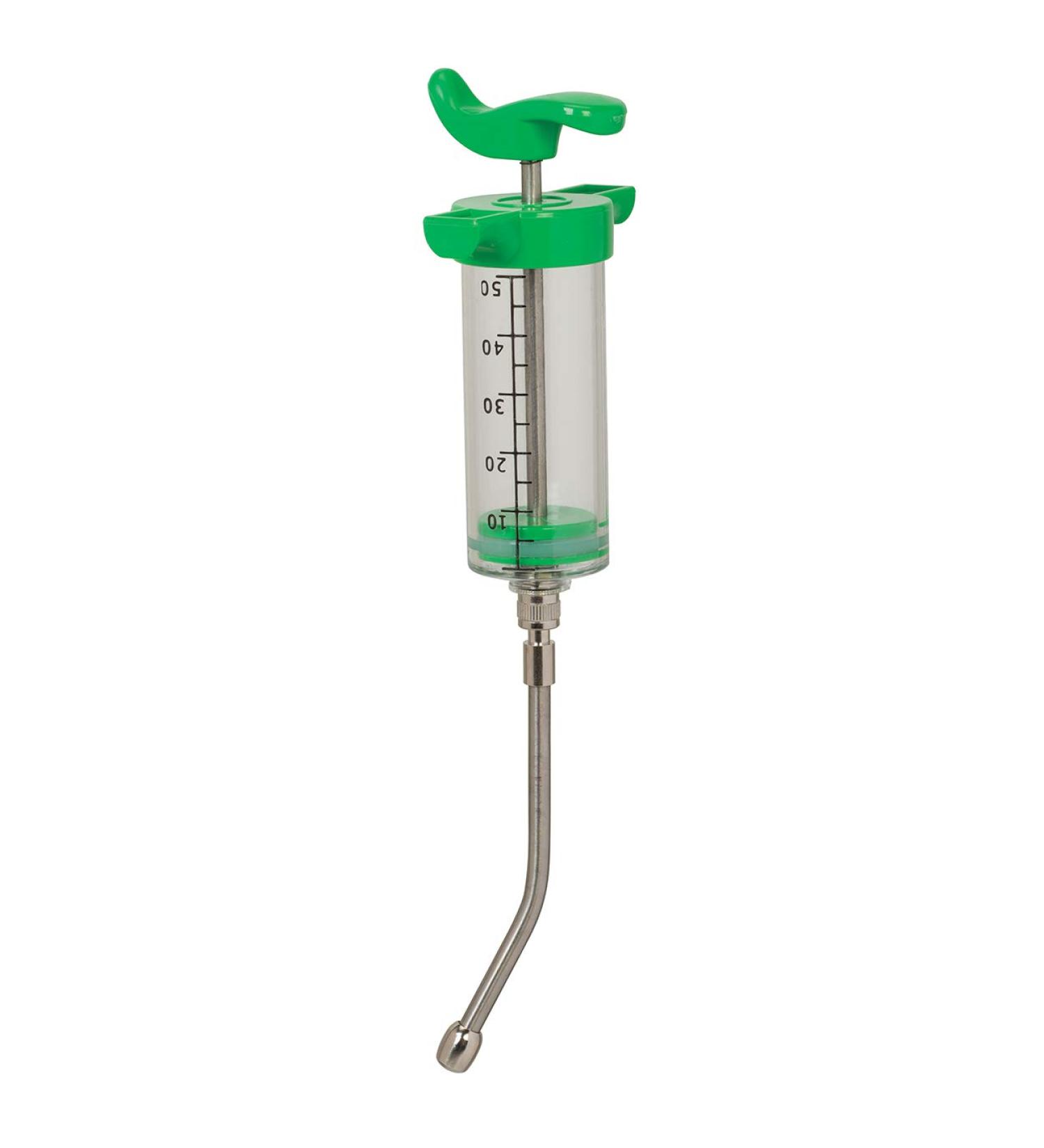 Weaver Leather Drench Gun, 50 mL, Green (70500-50)