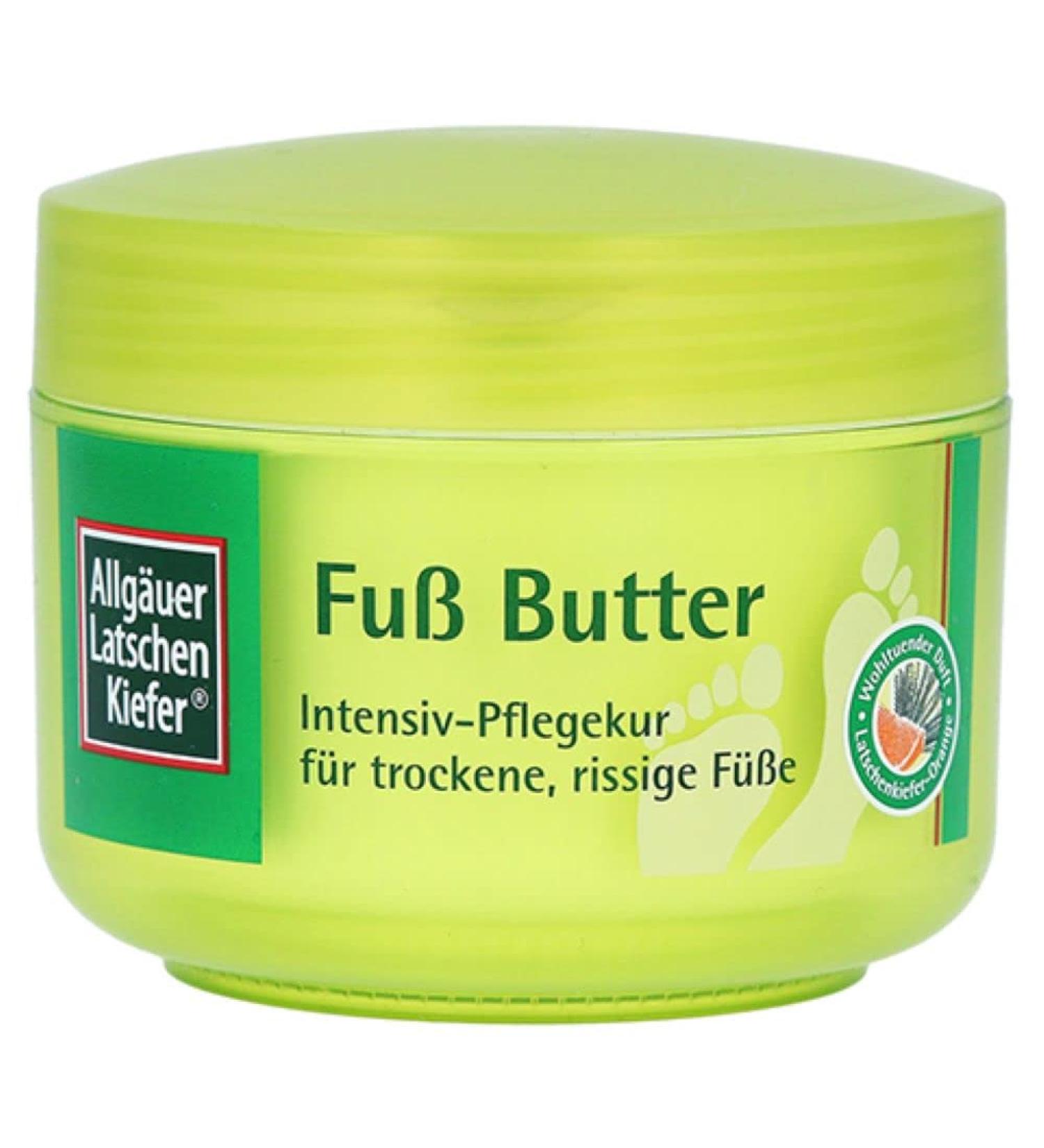 Allg uer Latschenkiefer foot butter 200 ml intensive care with shea butter for very dry feet original Allg uer Latschenkiefer