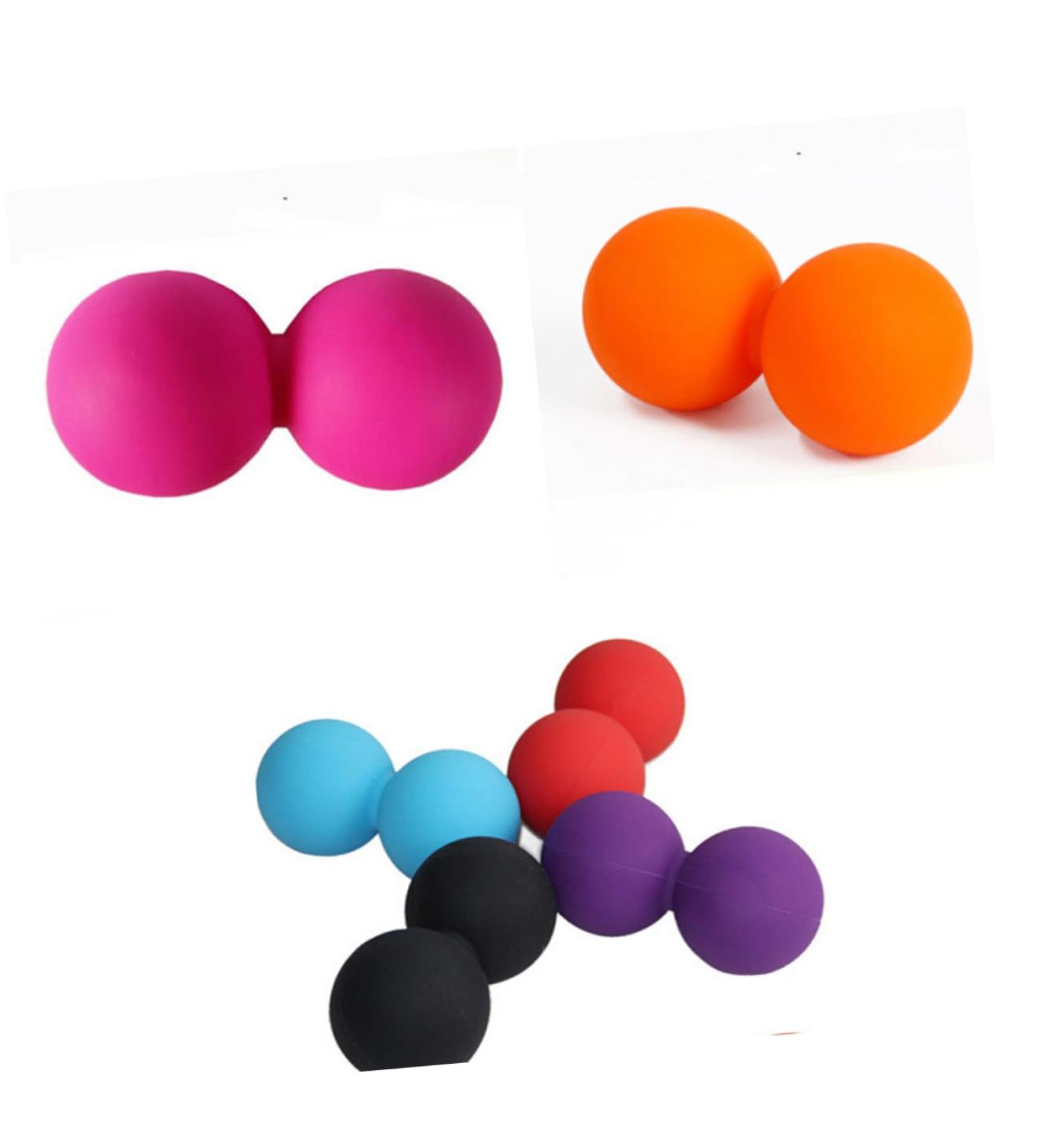 Tovinanna Olabe Yoga Roll Massage Ball | Peanut Ball & Muscle Roller for Relaxation | Professional Massage Tools for Hip & Muscle Relief - Buy Online on GoSupps.com