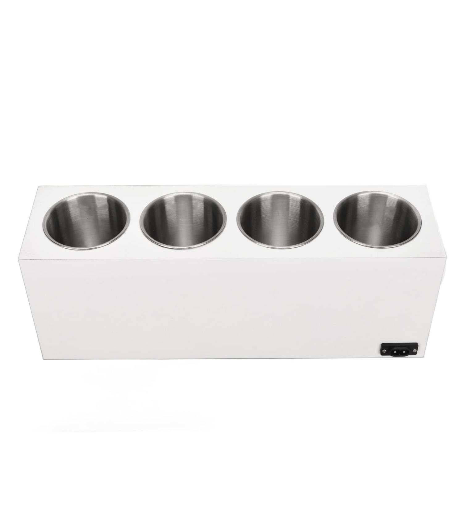 Premium Massage Oil Heater - Fast Heating Safety Features & 9-Temperature Settings | Multi-Purpose Gel Warmer for Spa & Home Use (EU) - Buy Online on GoSupps.com