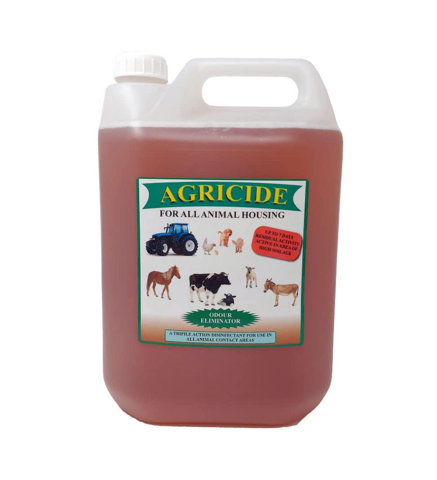 Agricide Professional Disinfectant - Equines Kennels Poultry (Crisp Citrus & Mint)