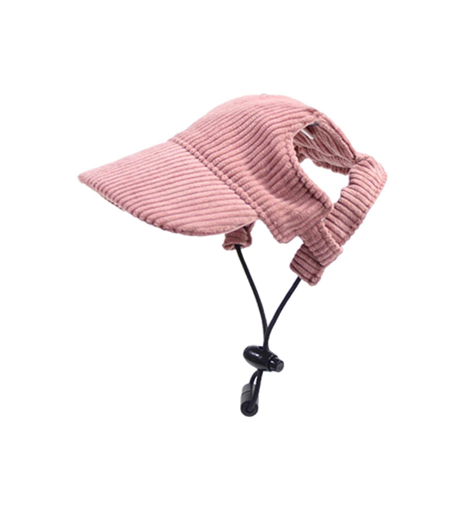 Buy Predolo Pet Sports Hat | Fashionable Dog Solar Hat with Ear Holes | Sun Protection for Small Dogs | Pink XS | Shop Now! - Buy Online on GoSupps.com