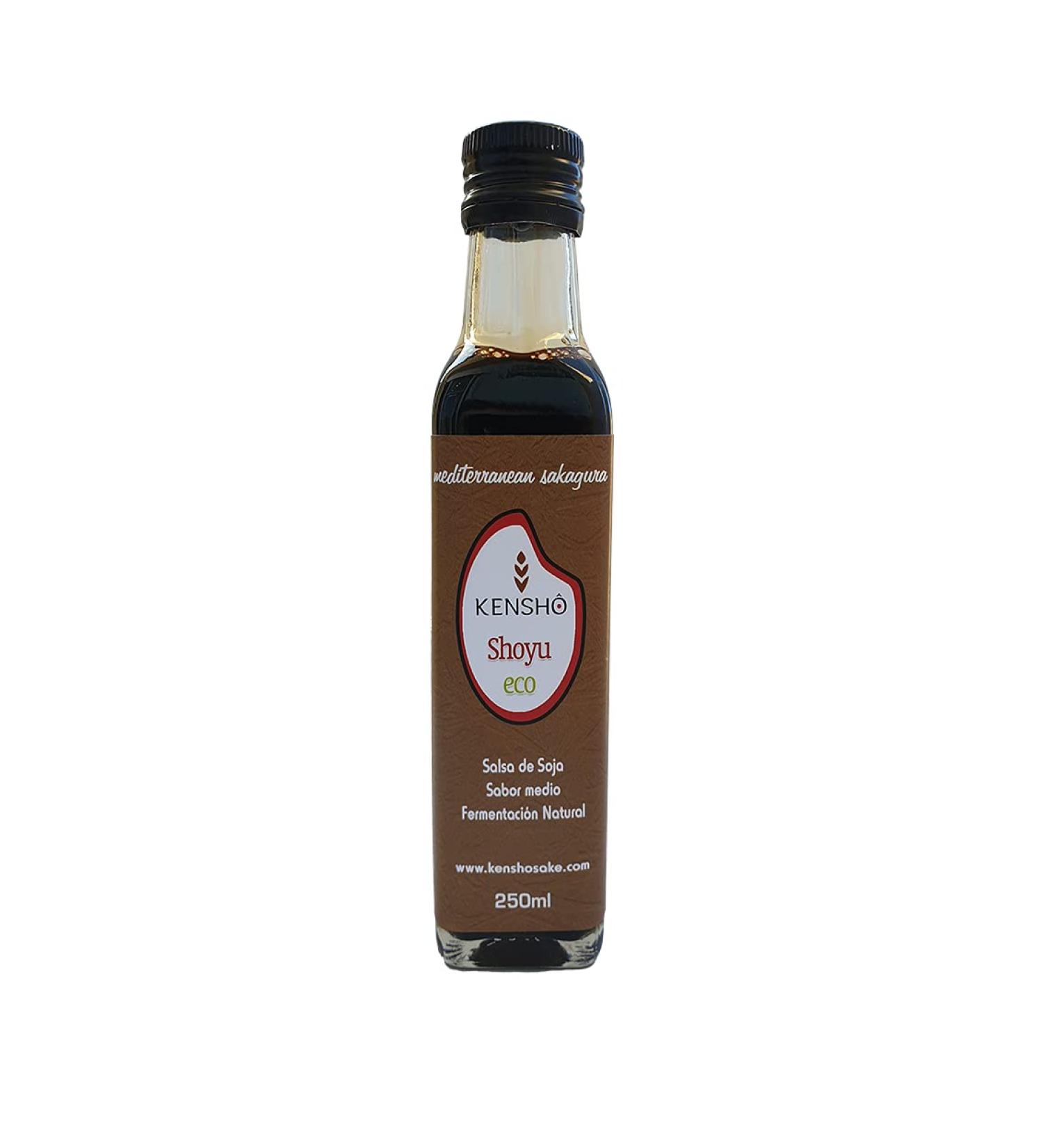 Kensho Kensho Soy Sauce | Eco-Friendly Shoyu | Naturally Fermented | 100% Soybeans | Japanese Recipes (250 ml) - Buy Online on GoSupps.com