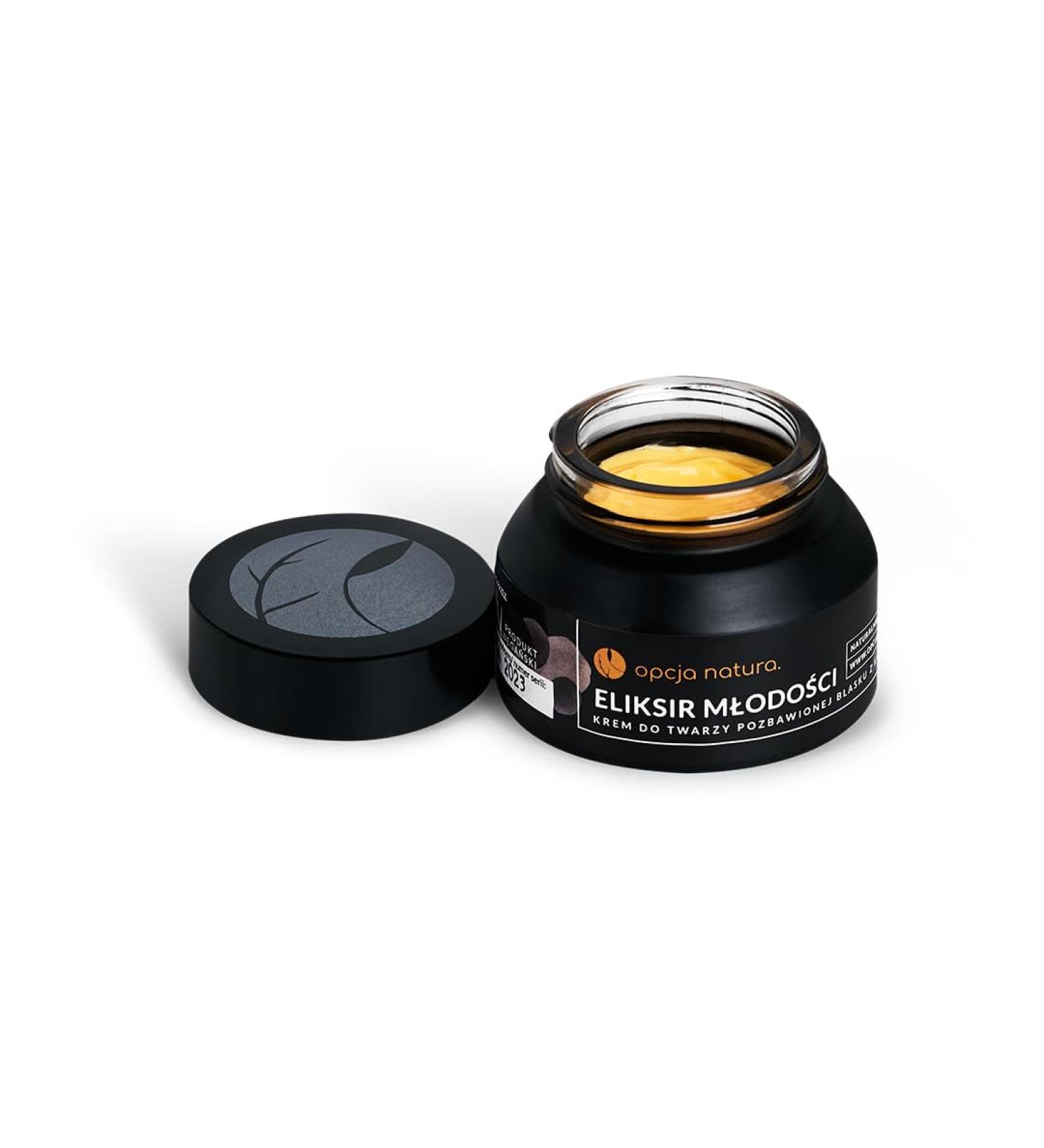 Opcja Natura Elixir Youth Q10 Moisturizing face cream with Koeynzyme natural wrinkle cream for light skin tone 50 ml - Buy Online on GoSupps.com