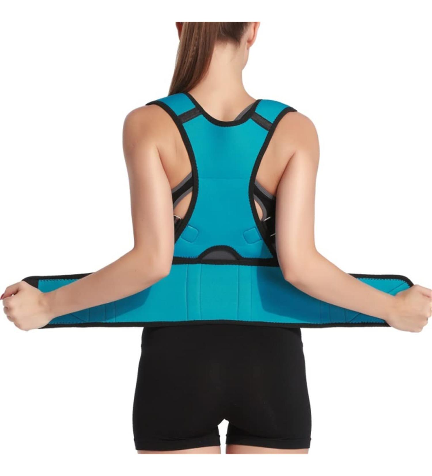 Adjustable Posture Corrector Corset Back Brace Back Belt Male Female Lumbar Support Straight Corrector Decorate - Buy Online on GoSupps.com