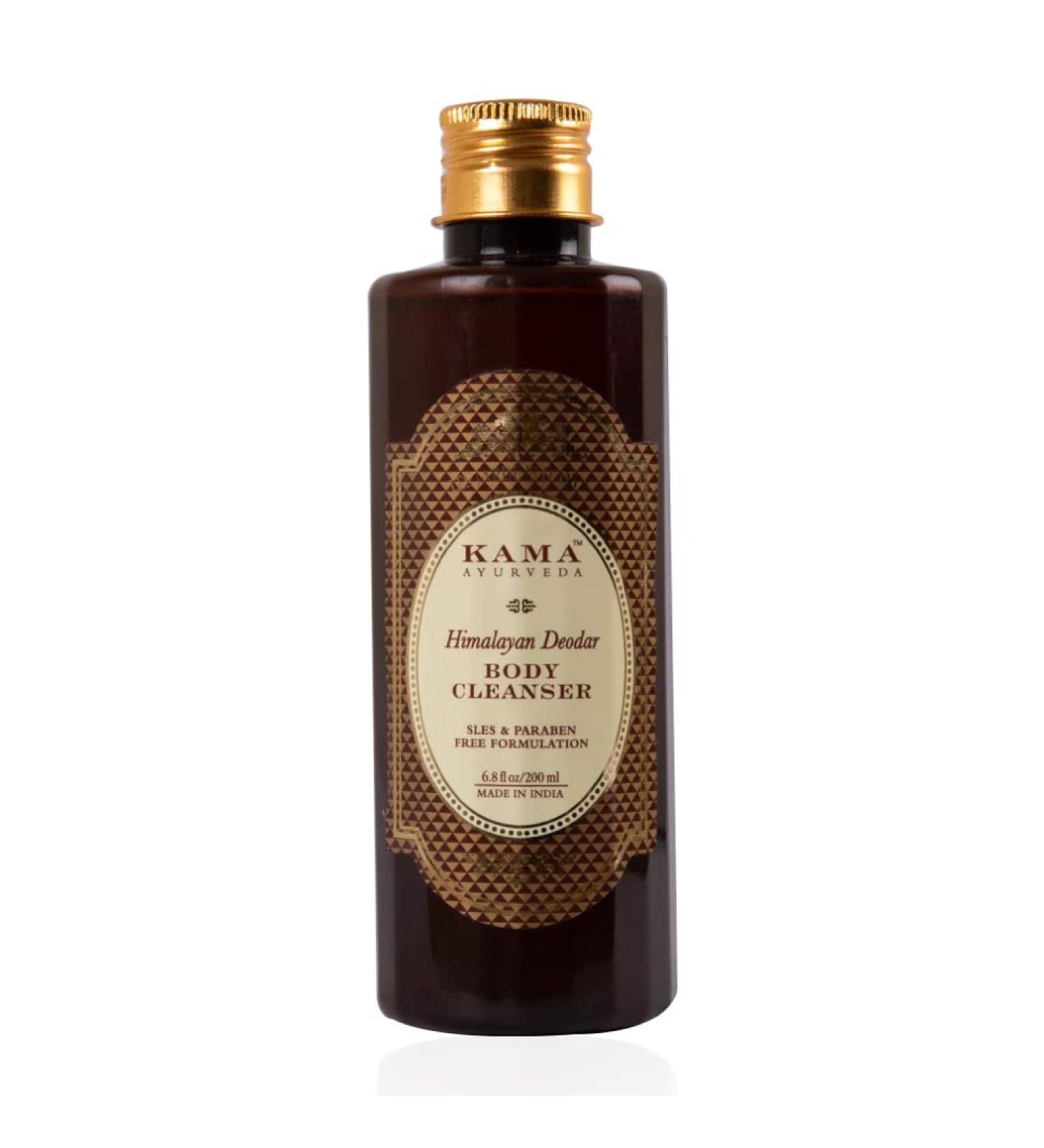 Kama Ayurveda Himalayan Deodar Body Cleanser - SLES & Paraben Free 200ml - Best International Shipping - Buy Online on GoSupps.com