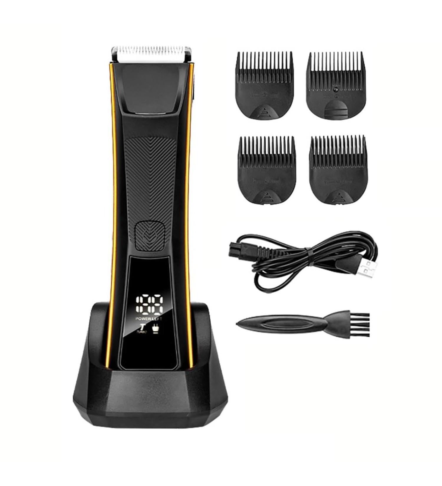 Professional Haircut & Grooming Set | Rechargeable Barber Clippers & Beard Trimmer - International Shipping Available - Buy Online on GoSupps.com