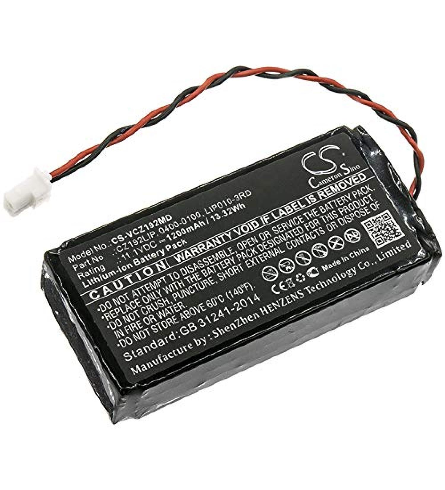 Battery Replacement for Verathon Glidescope GVL | Part NO: 0400-0100 CZ192LIP KMBNK513475 LIP010-3RD | International Shipping - Buy Online on GoSupps.com