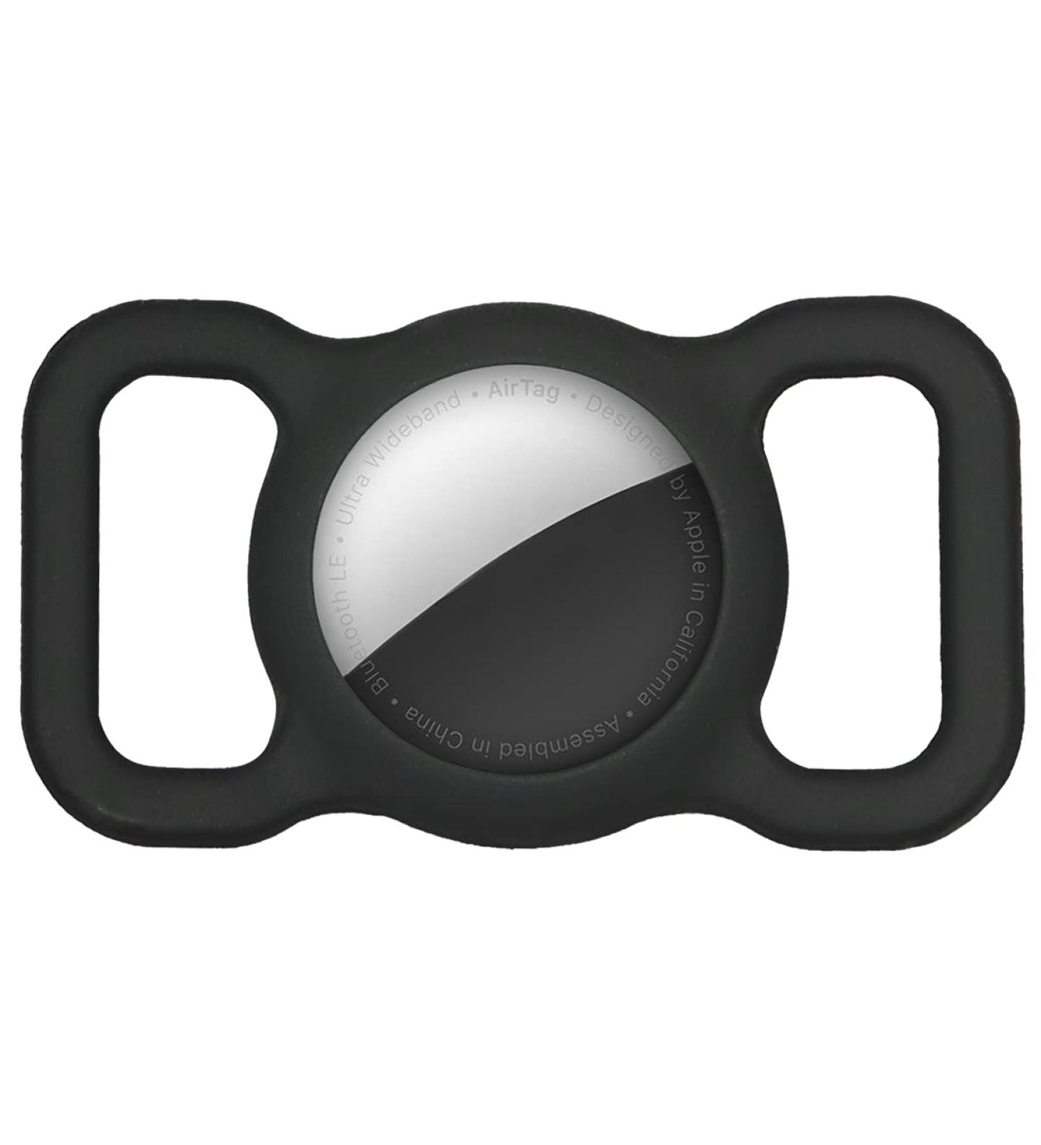 Buy Searchy Pet Silicone Protective Cover for Apple AirTag | Durable GPS Finder Holder for Dogs & Cats | Anti-Light Device in Black - Buy Online on GoSupps.com