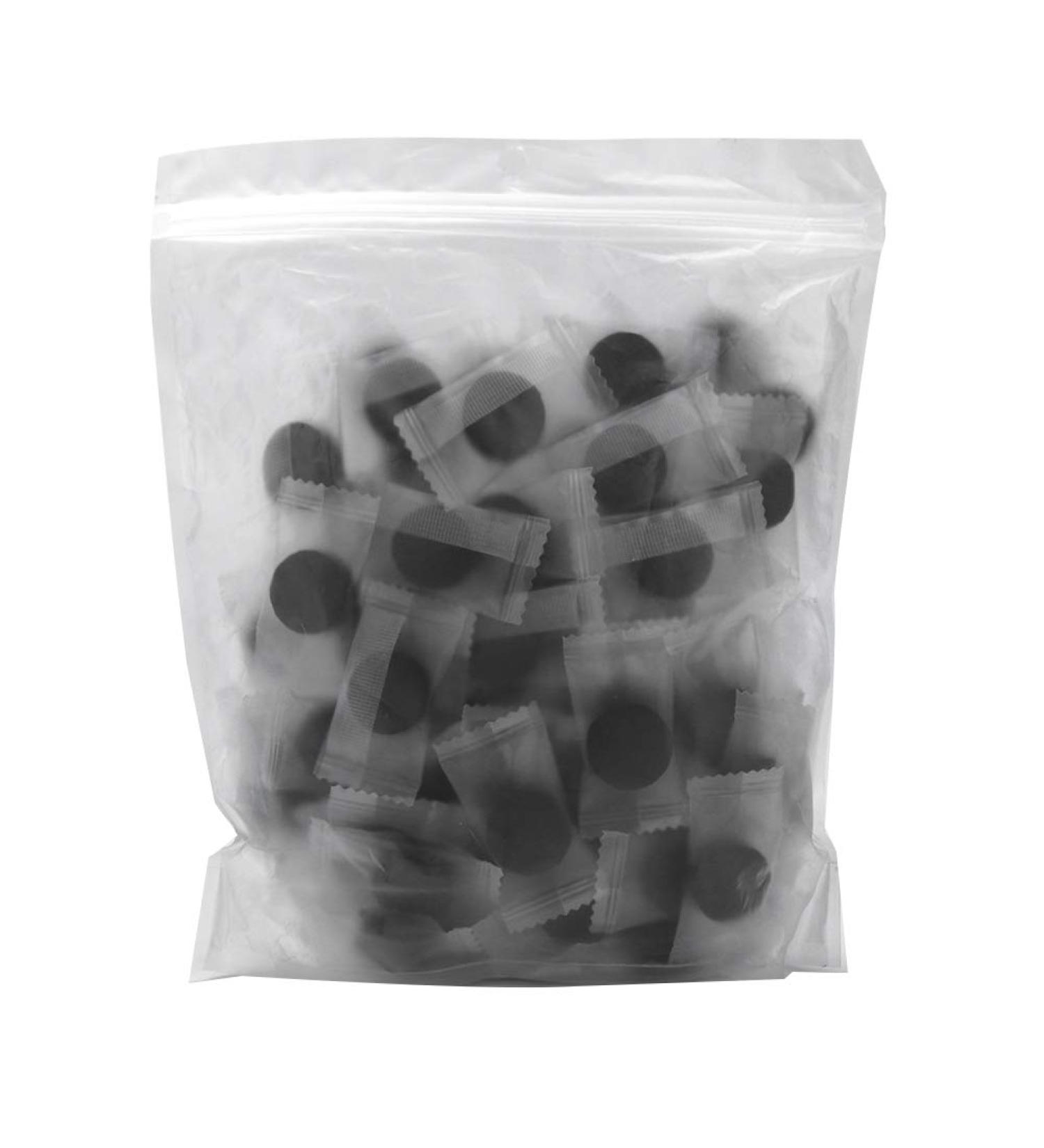 100 Pcs Disposable Facial Sheets - Bamboo Charcoal Fiber Compressed Paper for Skin Care - Individually Wrapped DIY Facial Masks - Buy Online on GoSupps.com