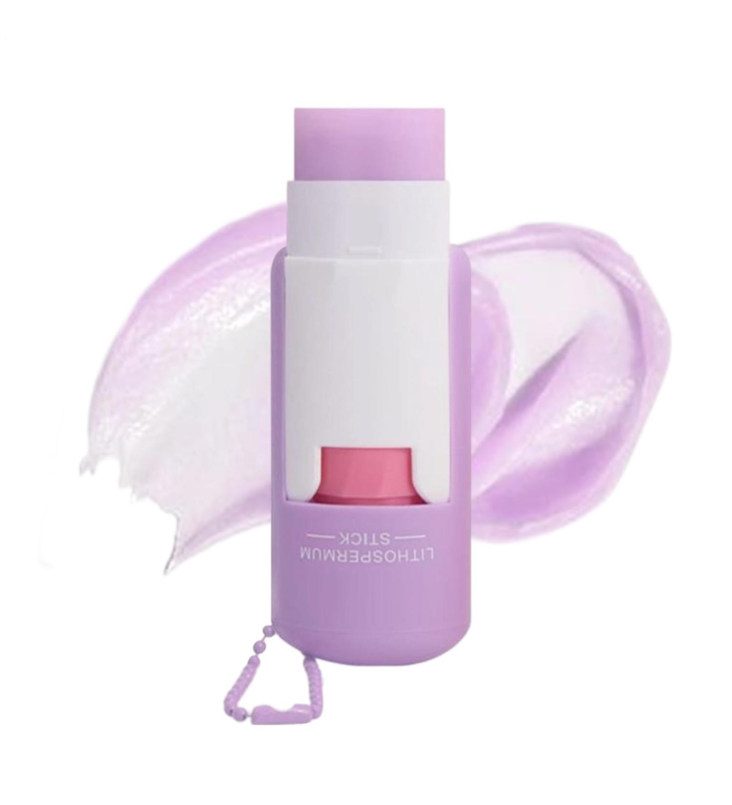 Moisturizing Lip Balm | 46g Clear Moisturizing Lipstick with Pearl String Lip Balm - For Women Men Teens and Friends - Winter and Cold Weather Nighttime Makeup - Buy Online on GoSupps.com
