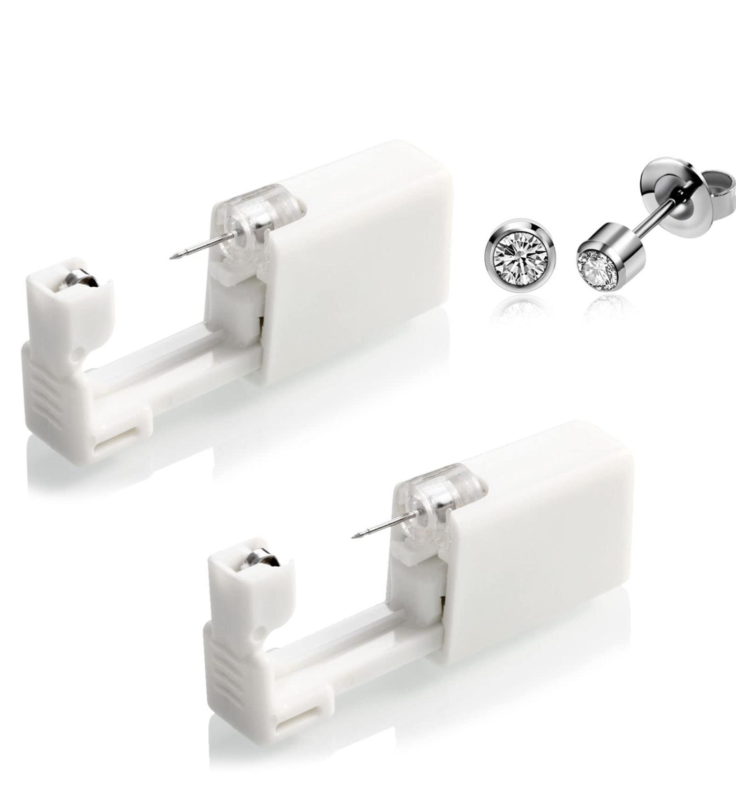 SOTICA 2Pcs Disposable Ear Piercing Gun Kit with Ear Studs - Professional Piercing Tool for Safe and Easy Ear Piercing - Buy Online on GoSupps.com