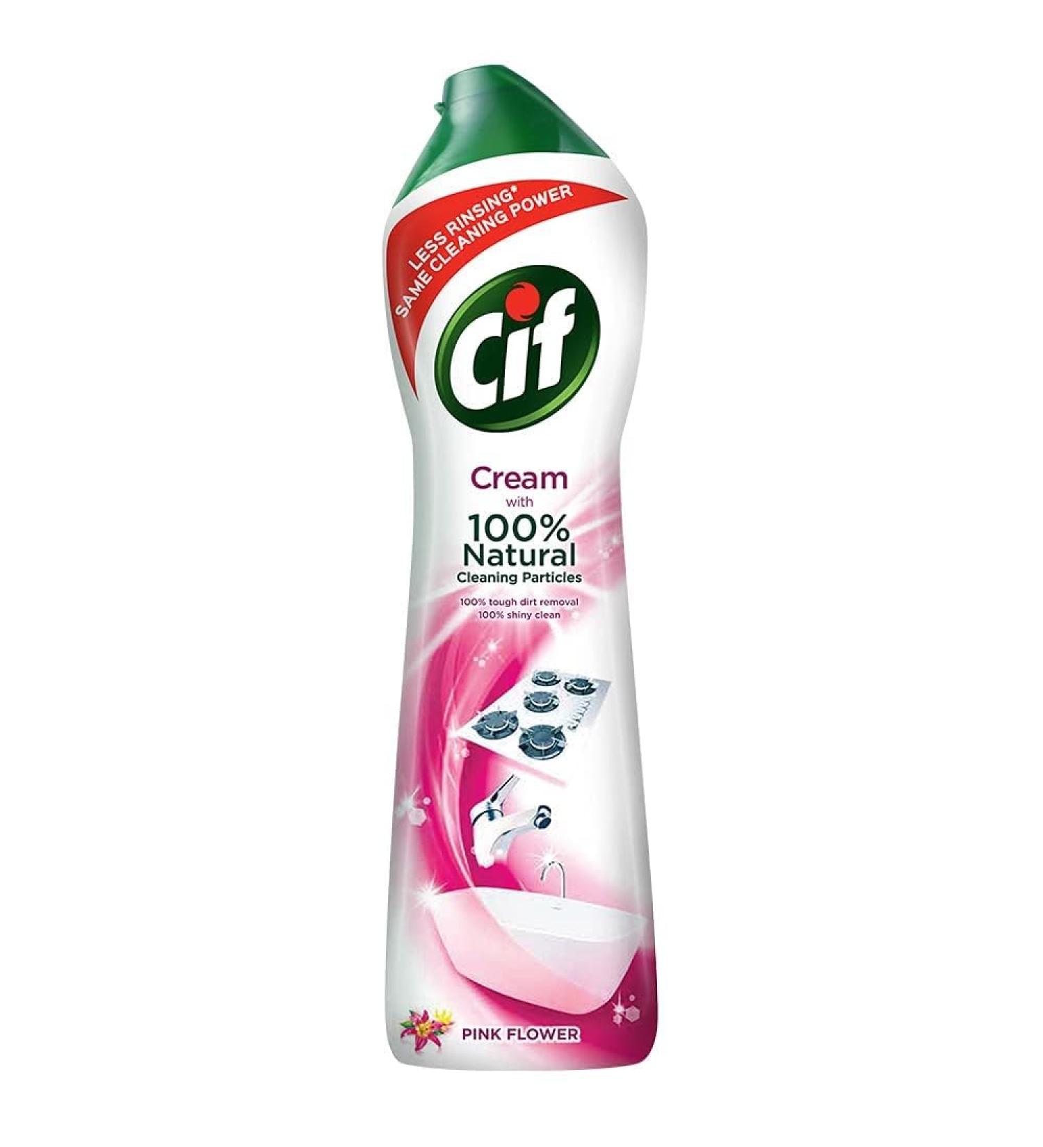 Cif Pink Flower Multi-Purpose Surface Cleaner Cream 500g | Trusted International Shipping - Buy Online on GoSupps.com